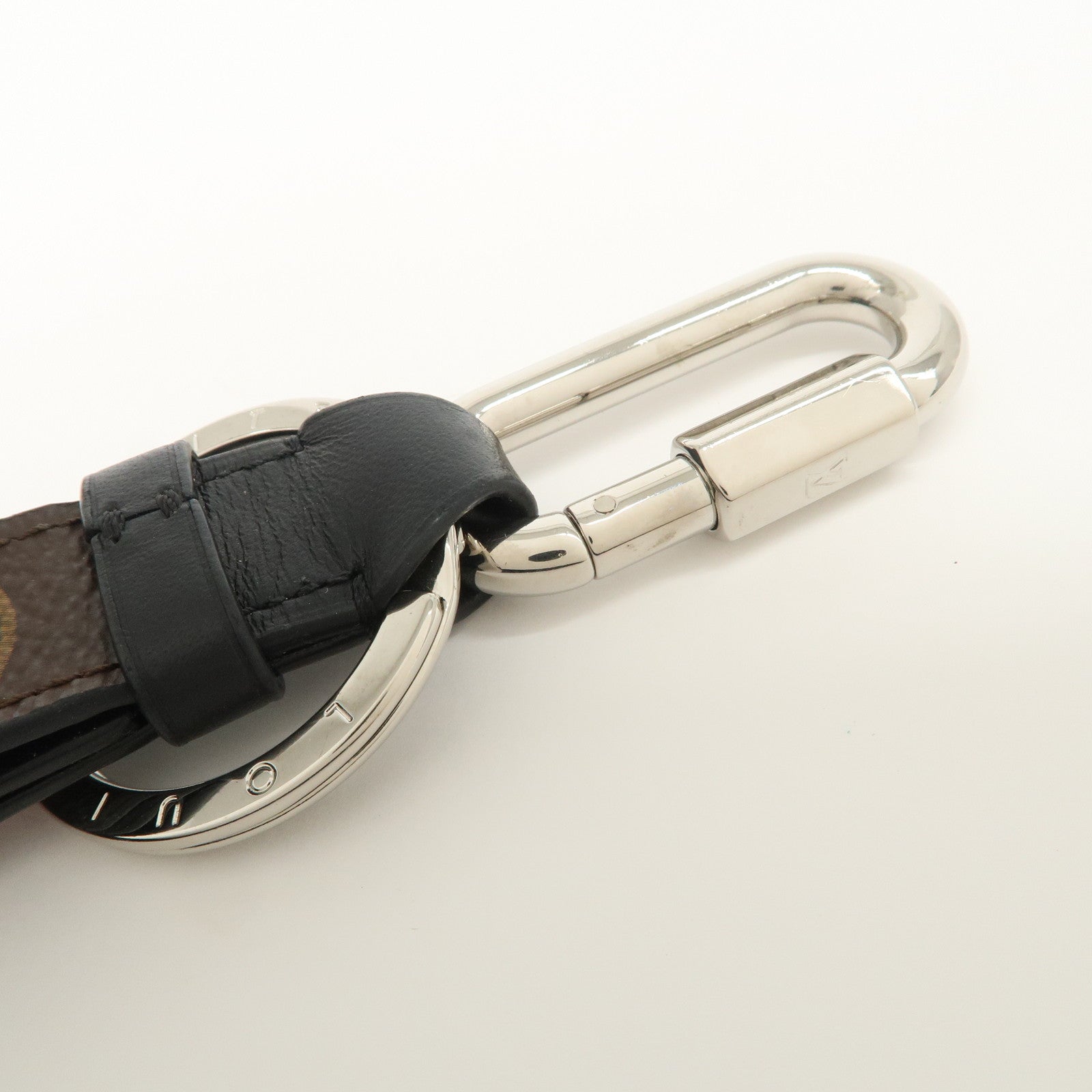 Louis Vuitton Monogram Canvas Metal Porte Cles Dragonne Key Strap MP2293