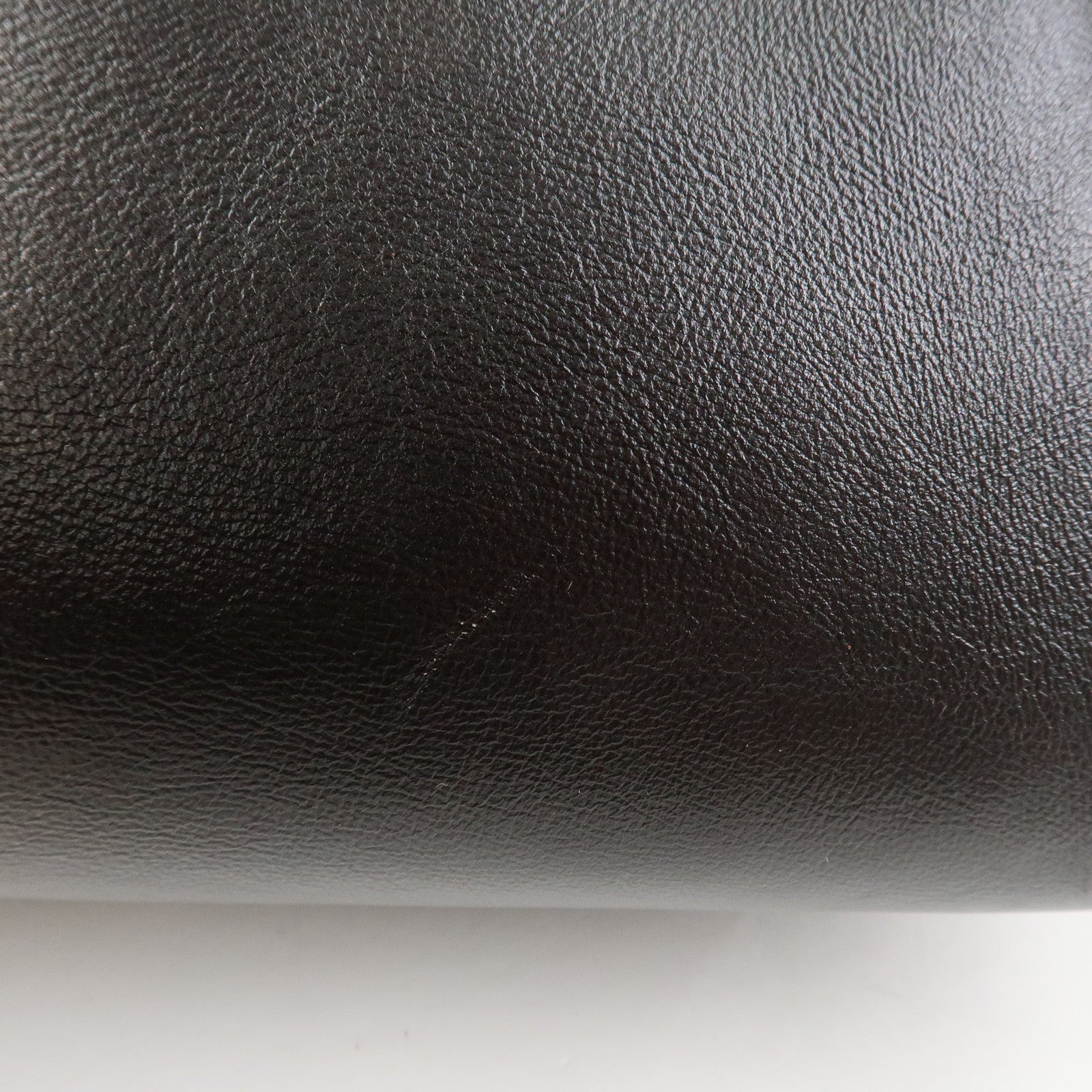 Cartier Marcello de Cartier Leather Hand Bag Dark Brown