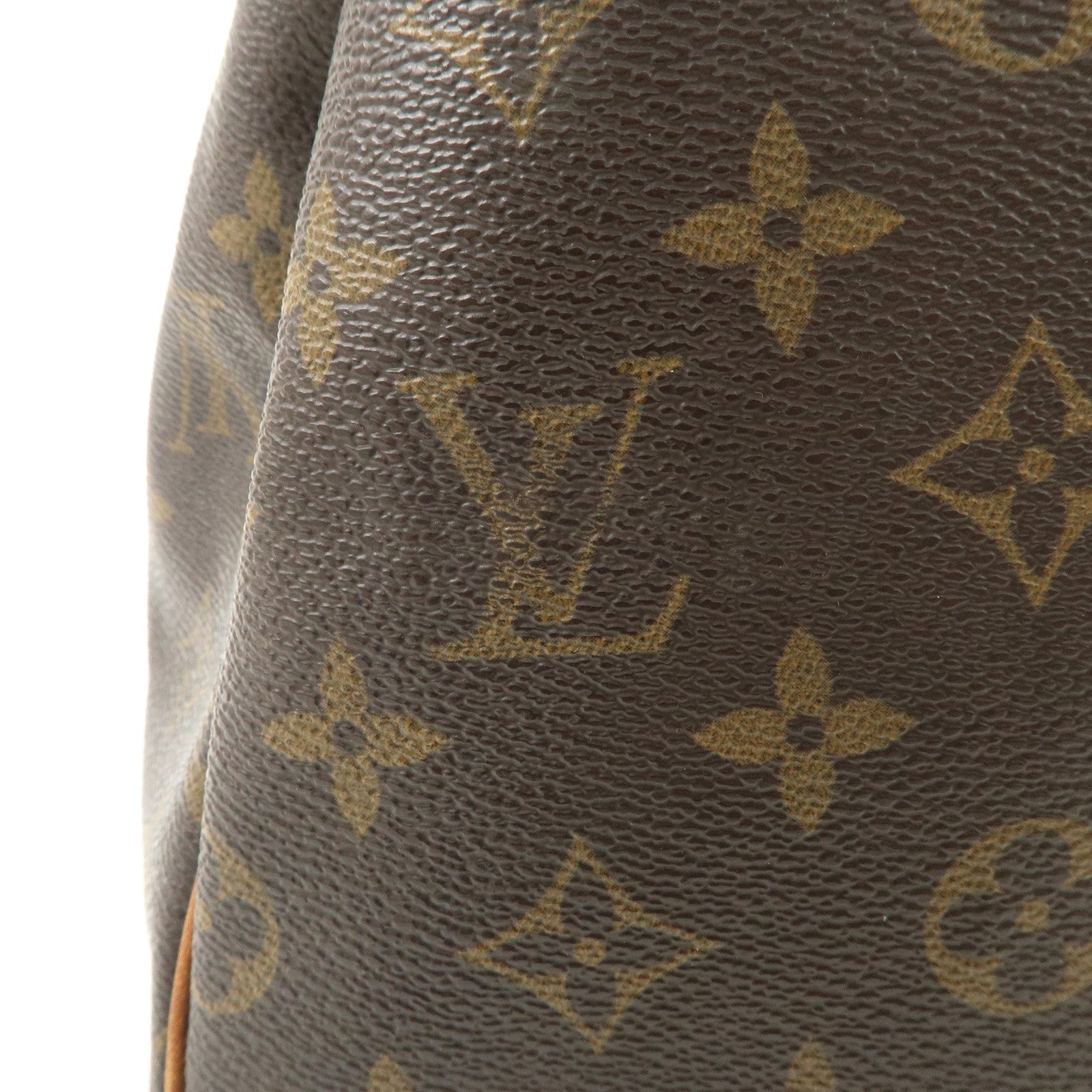 Louis Vuitton Monogram Speedy 30 Hand Bag Boston Bag Brown M41526 Used