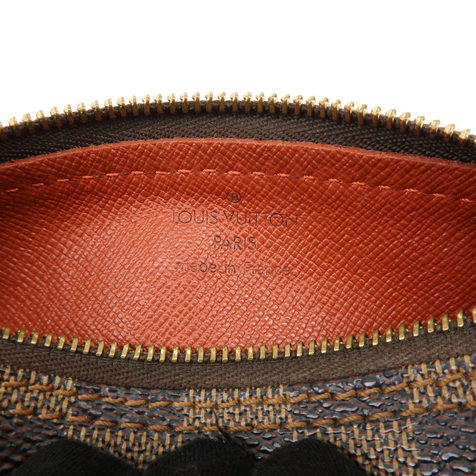 Louis Vuitton Damier Mini Pouch for Papillon Bag Brown