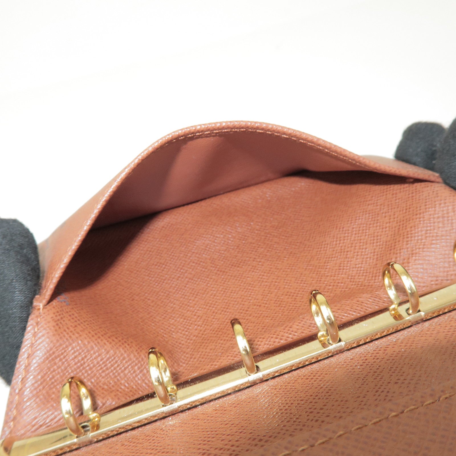 Louis Vuitton Monogram Agenda PM Planner Cover Brown R20005