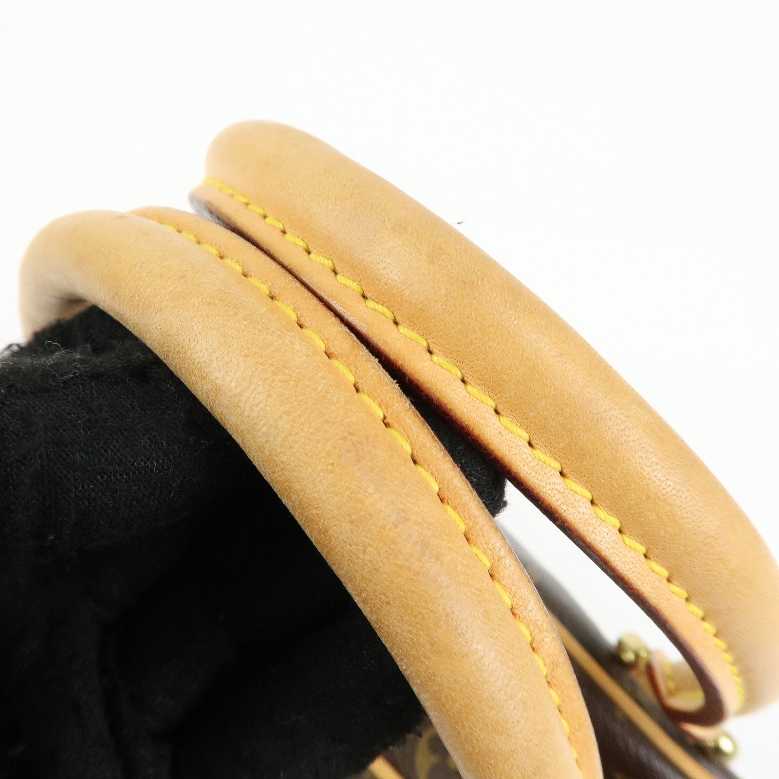 Louis Vuitton Monogram Manhattan PM Hand Bag Brown M40026