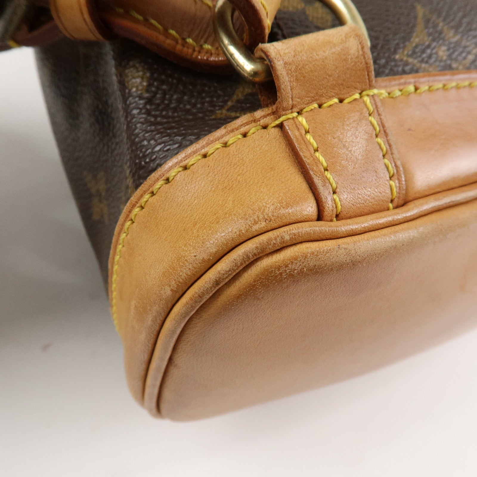 Louis Vuitton Monogram Mini Montsouris Back Pack Brown M51137 Used