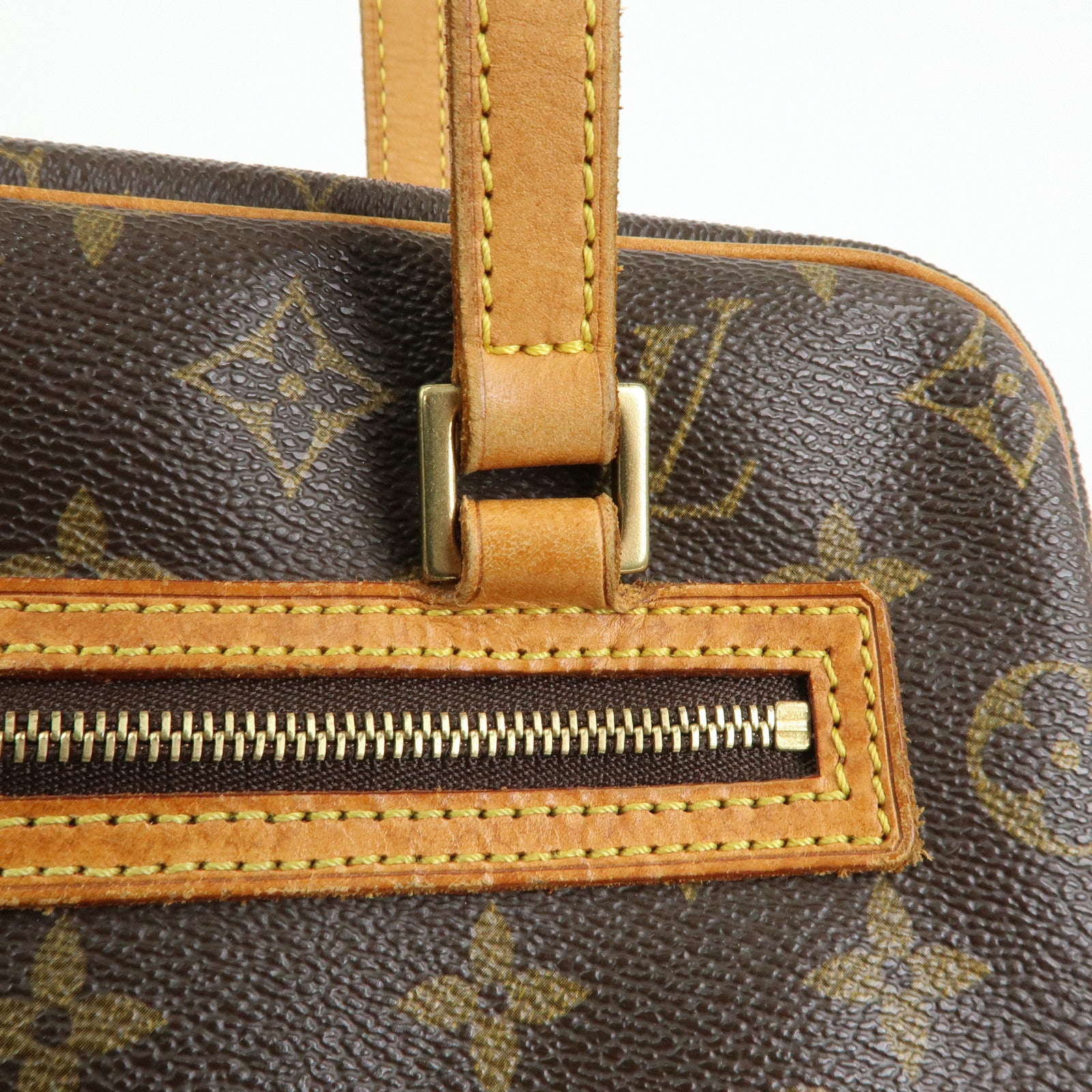 Louis Vuitton Monogram Cite MM Shoulder Bag Hand Bag M51182