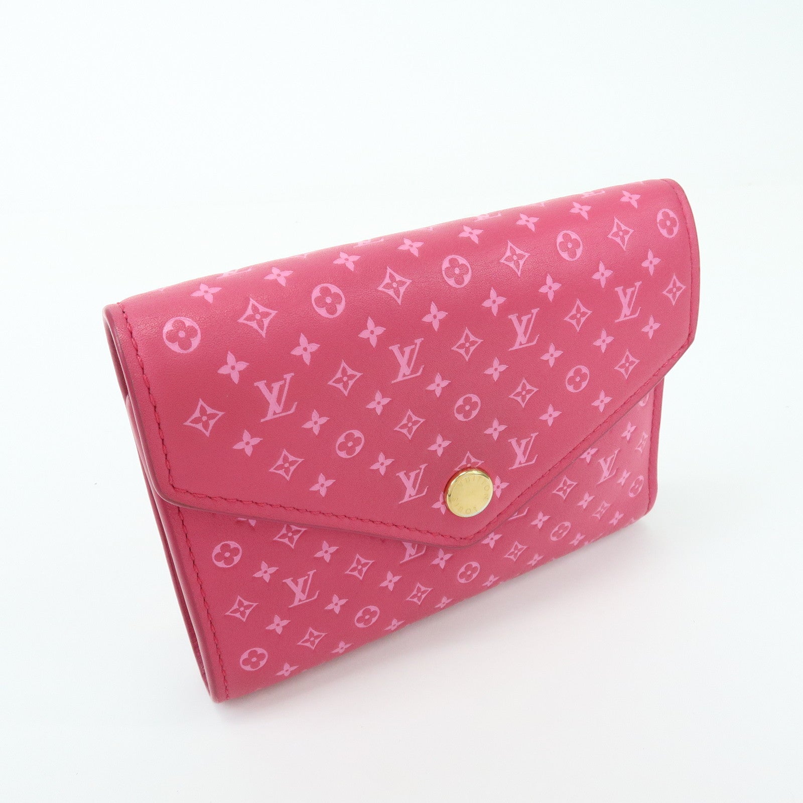 Louis Vuitton Nanogram Portefeuille Victorine Compact Wallet M82234