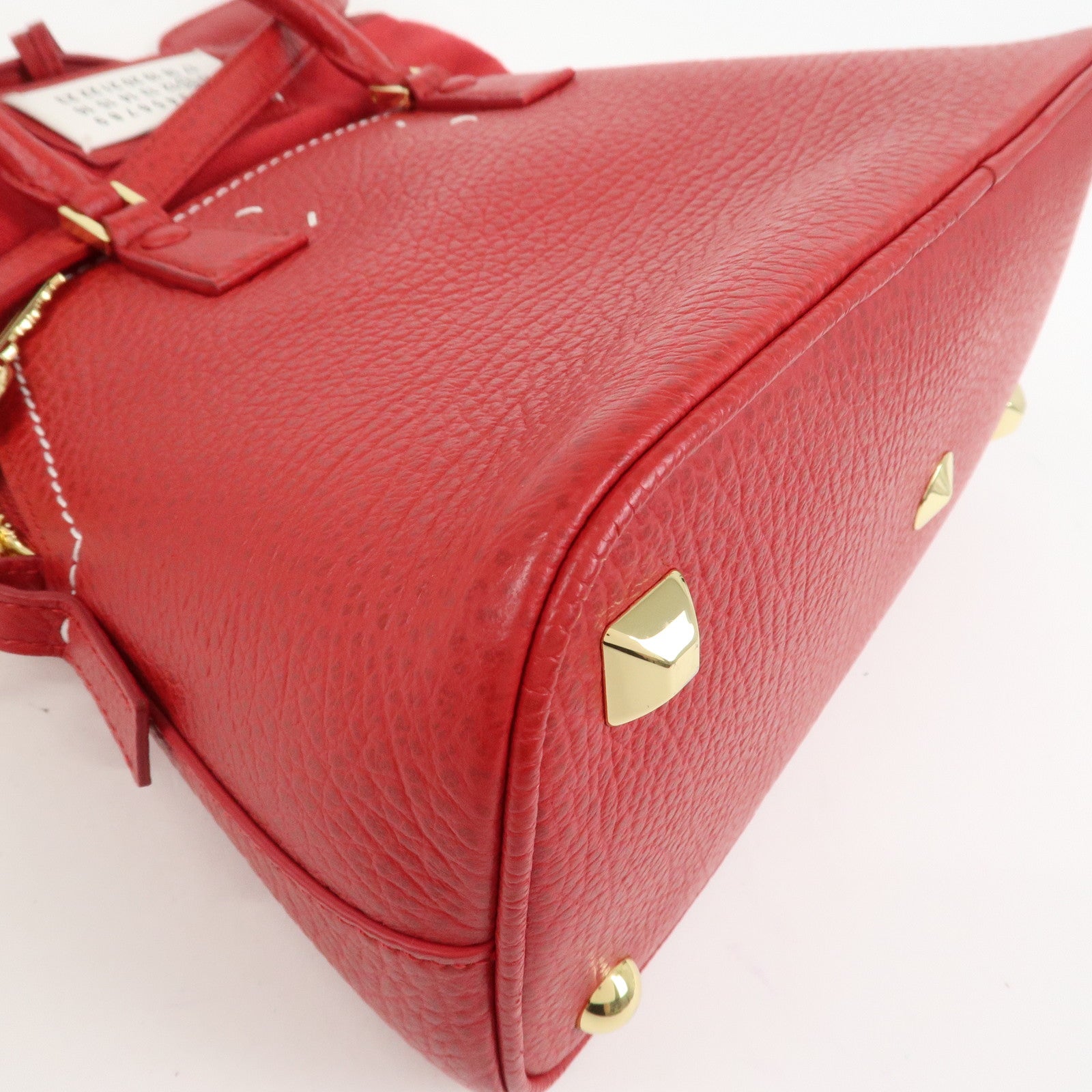 Maison Margiela 5AC Grained Calf Leather 2 Way Red S56WG0082