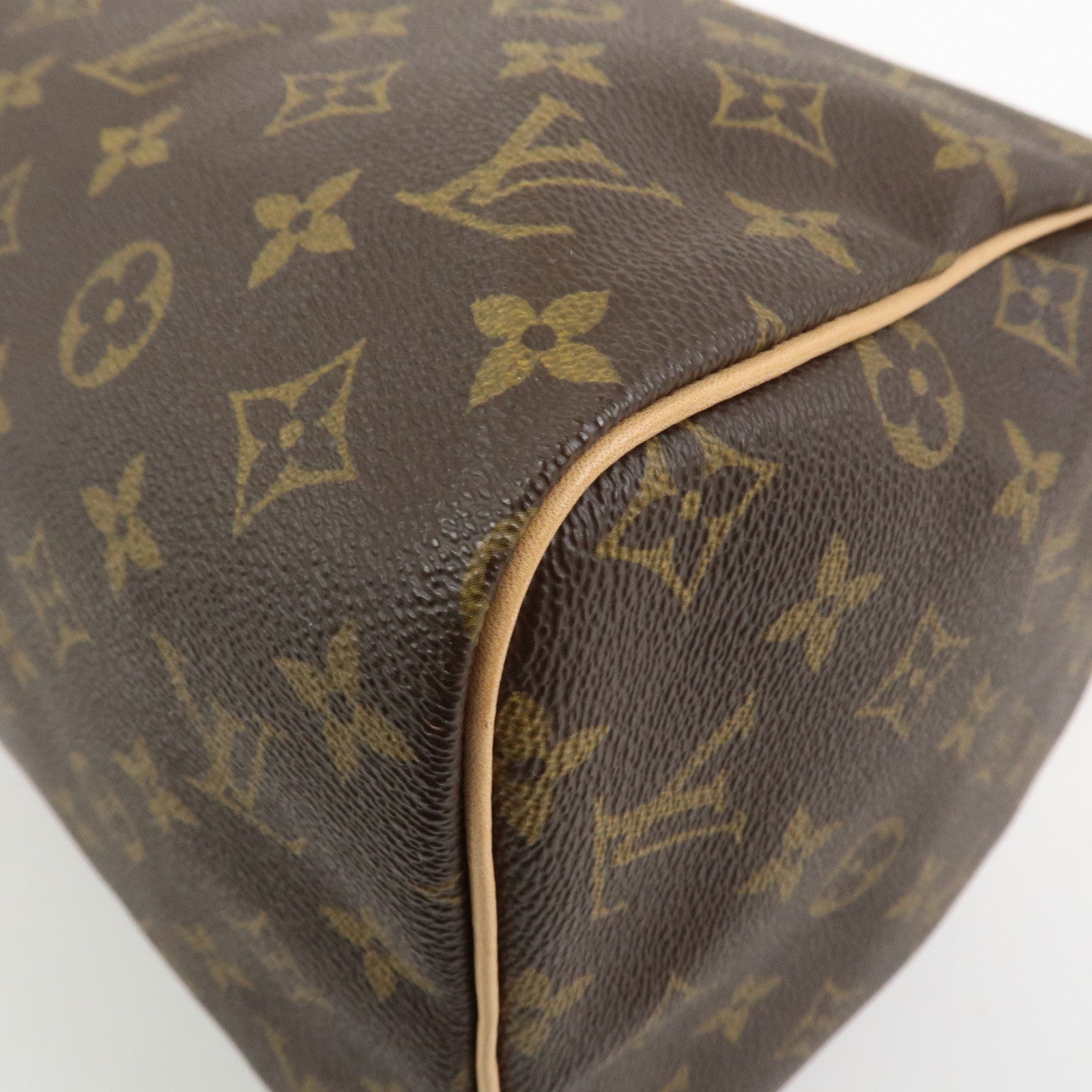 Louis Vuitton Monogram Speedy 30 Boston Bag Hand Bag Brown M41526