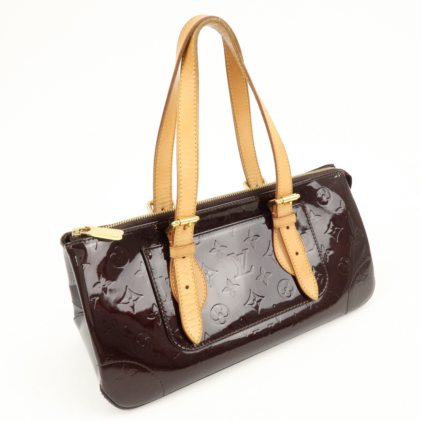Louis Vuitton Monogram Vernis Rosewood Avenue Hand Bag M93510