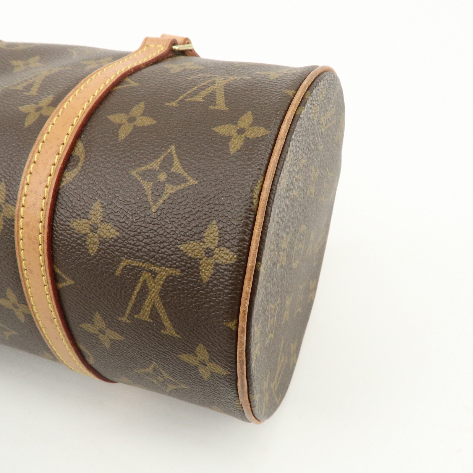Louis Vuitton Monogram Papillon 30 Hand Bag New Style Brown M51385