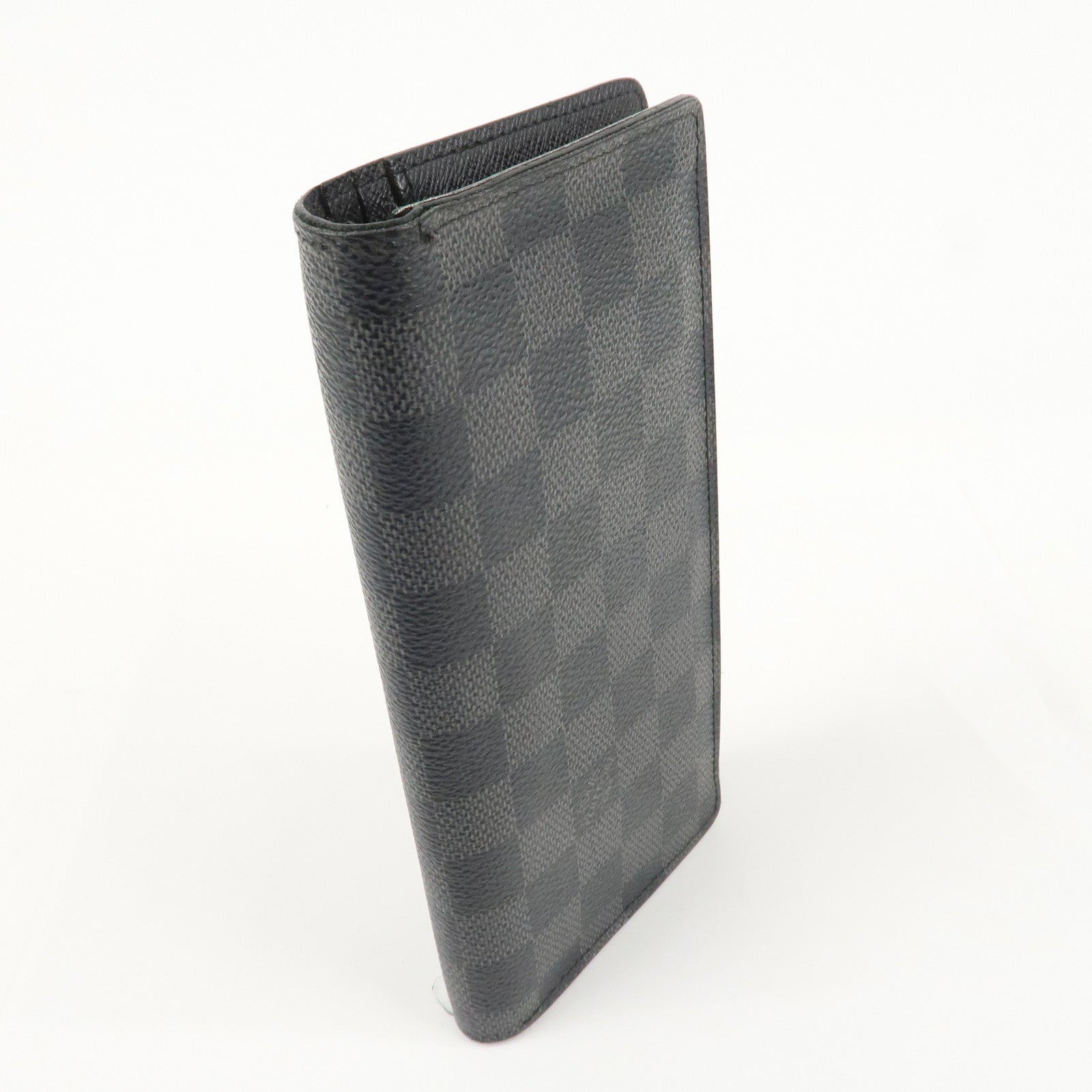 Louis Vuitton Damier Portefeuille Brazza Long Wallet N62665 Used
