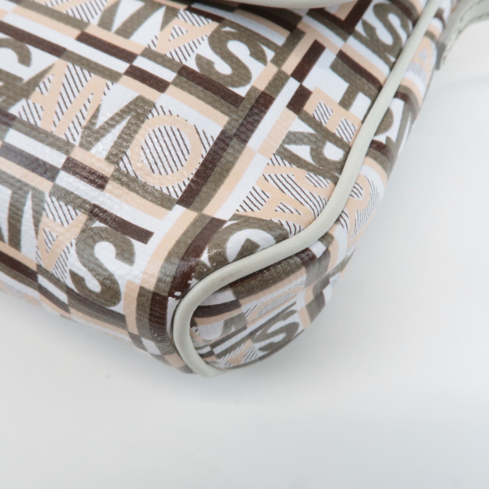 Ferragamo Leather PVC Accessoires Pouch Shoulder Bag Multicolor Used