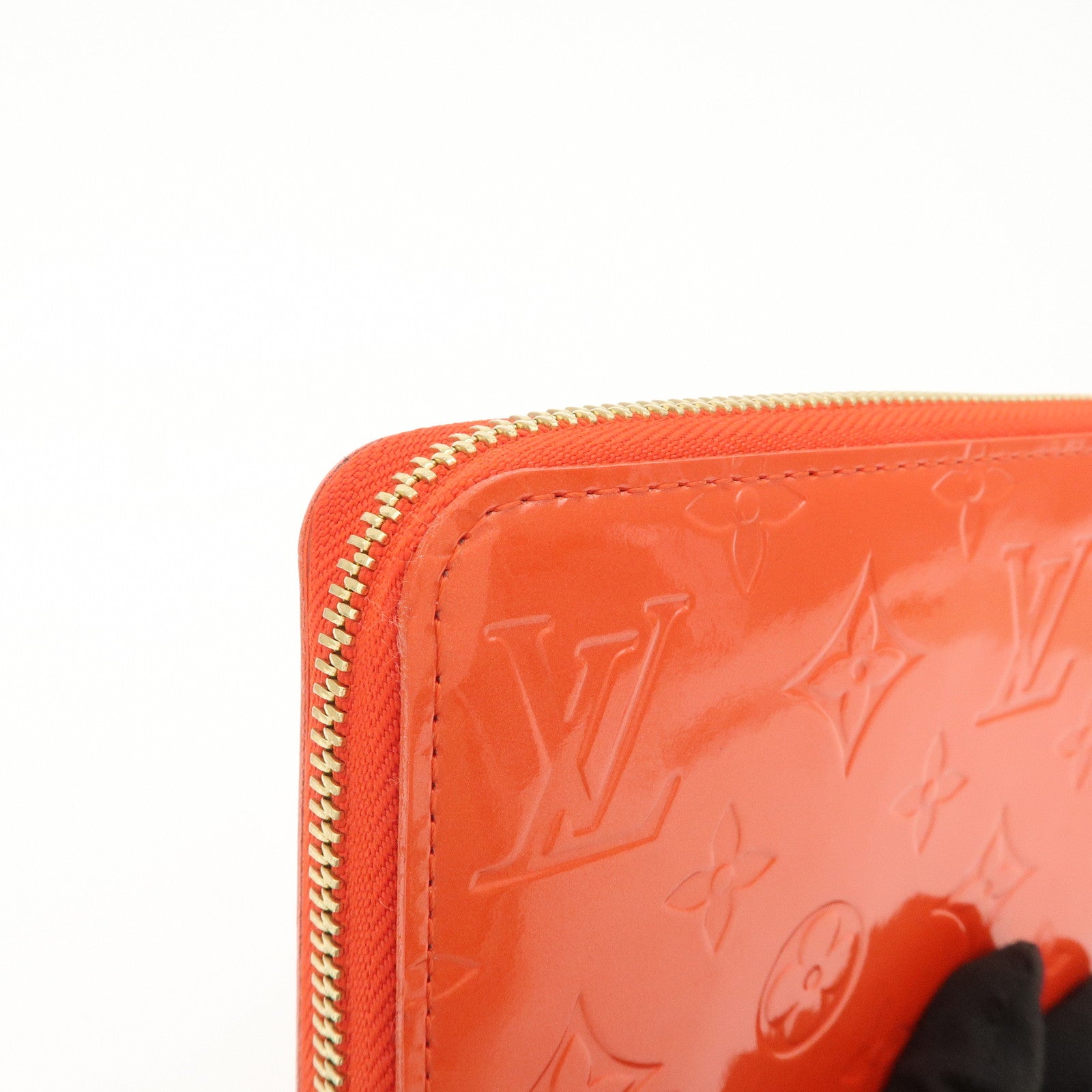 Louis Vuitton Monogram Vernis Leather Round Zippy Wallet M93724 Used
