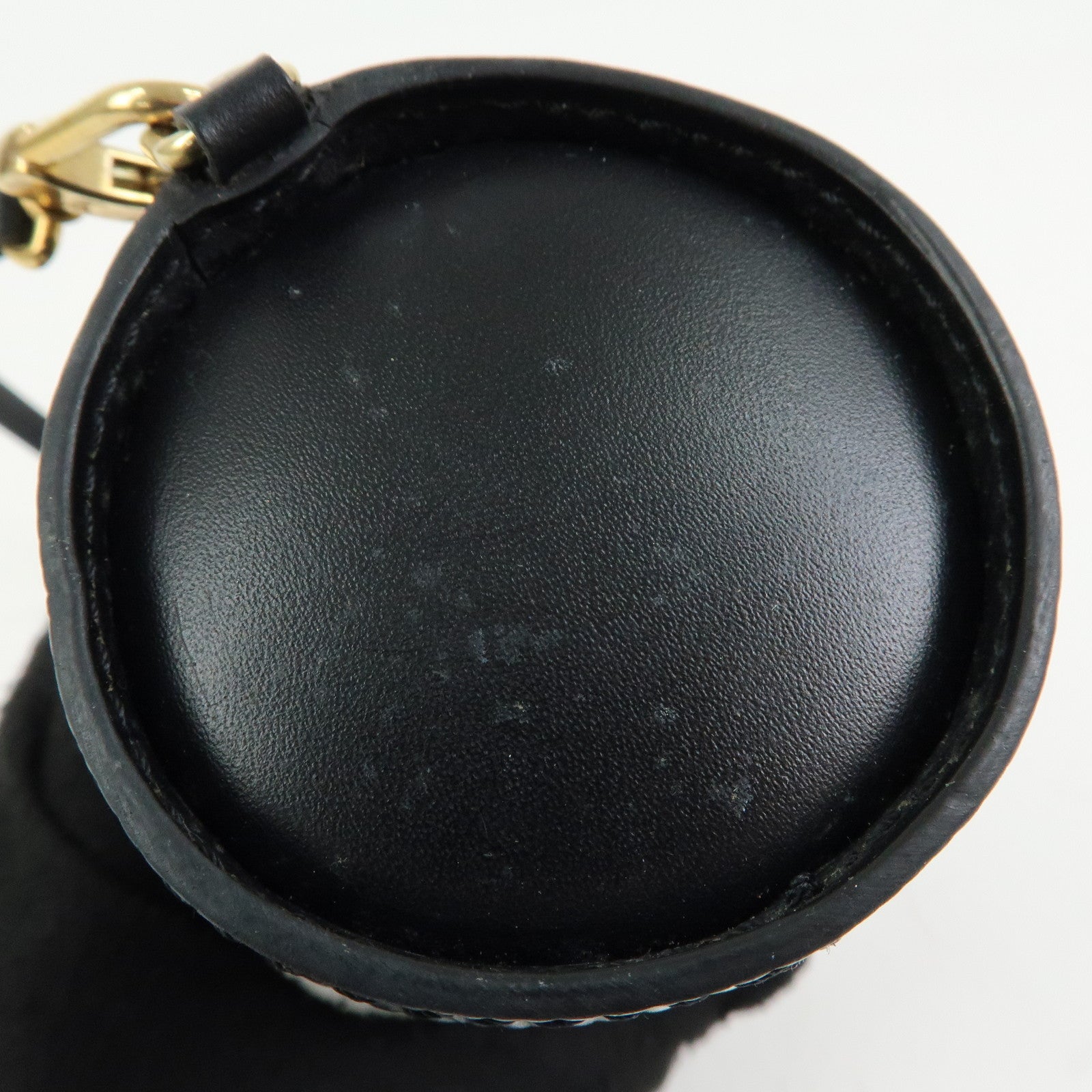 Louis Vuitton Epi Mini Leather Pouch For Soufflot Hand Bag Noir