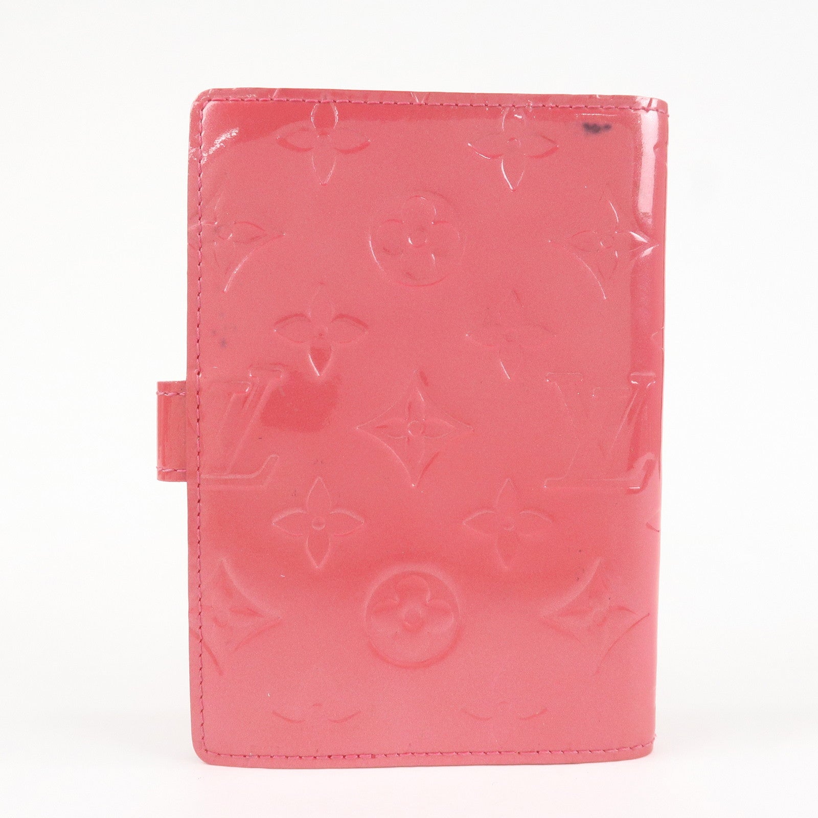 Louis Vuitton Monogram Vernis Agenda PM Planner Cover R2101F Used