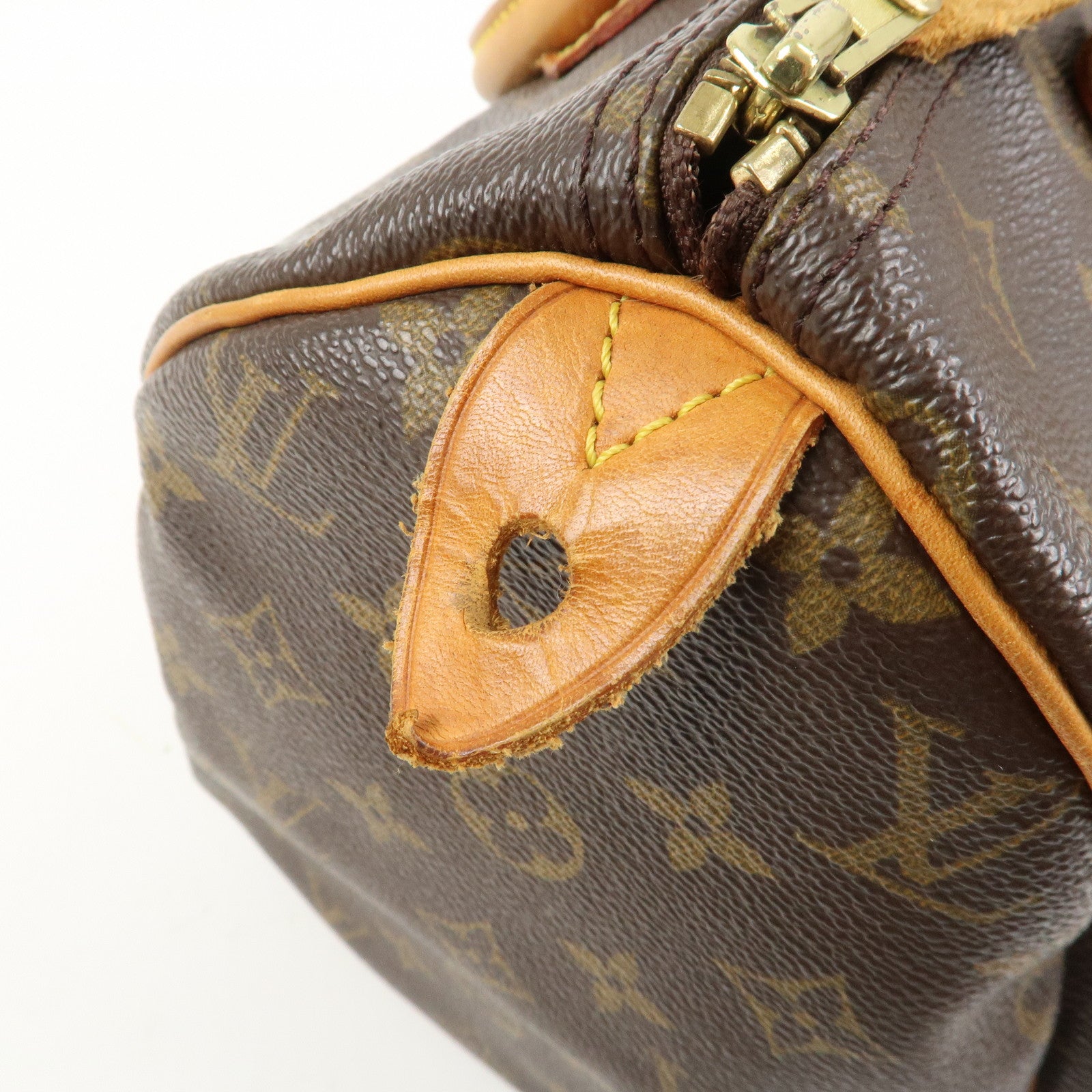 Louis Vuitton Monogram Speedy 30 Boston Bag Hand Bag Brown M41526
