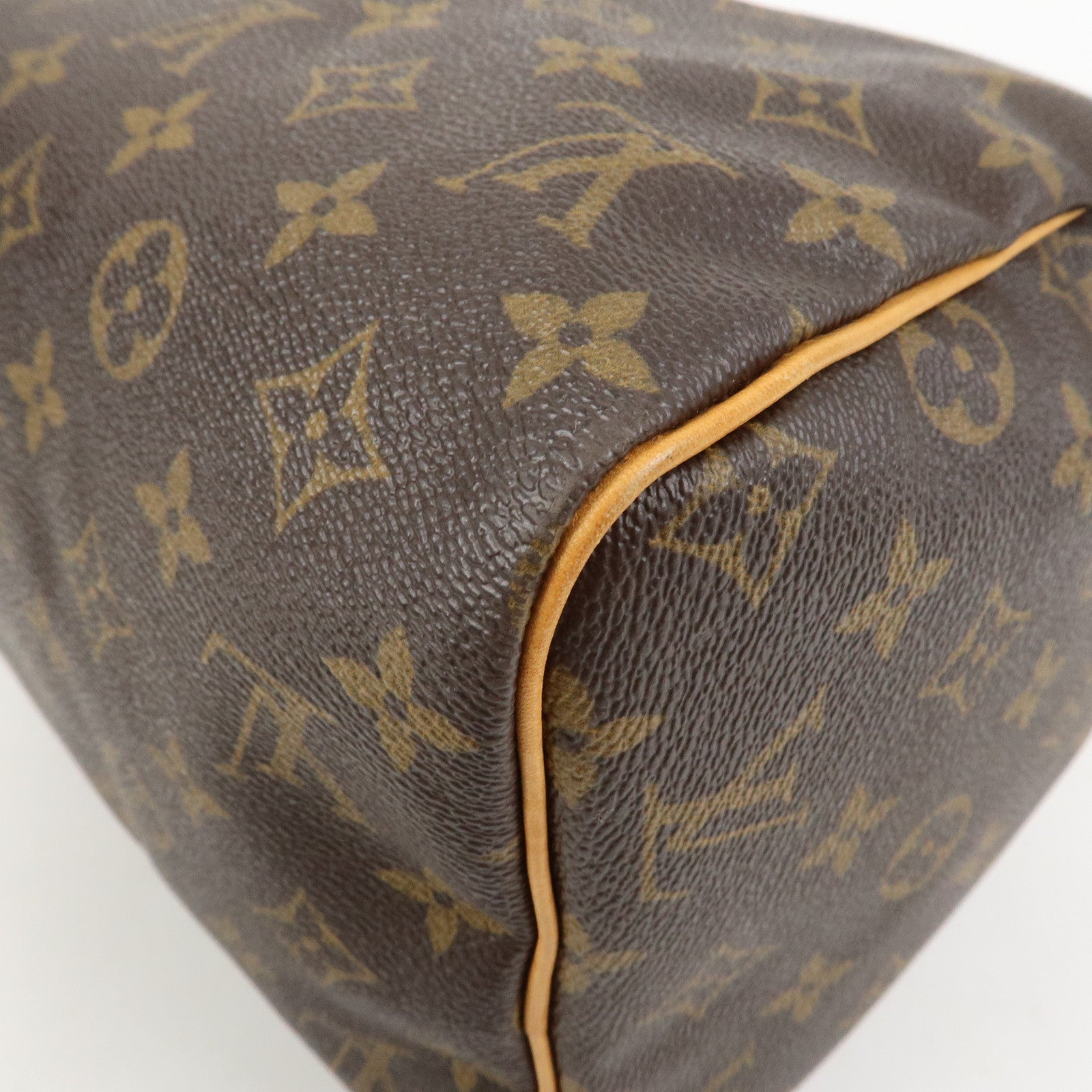 Louis Vuitton Monogram Speedy 30 Boston Bag Hand Bag Brown M41526