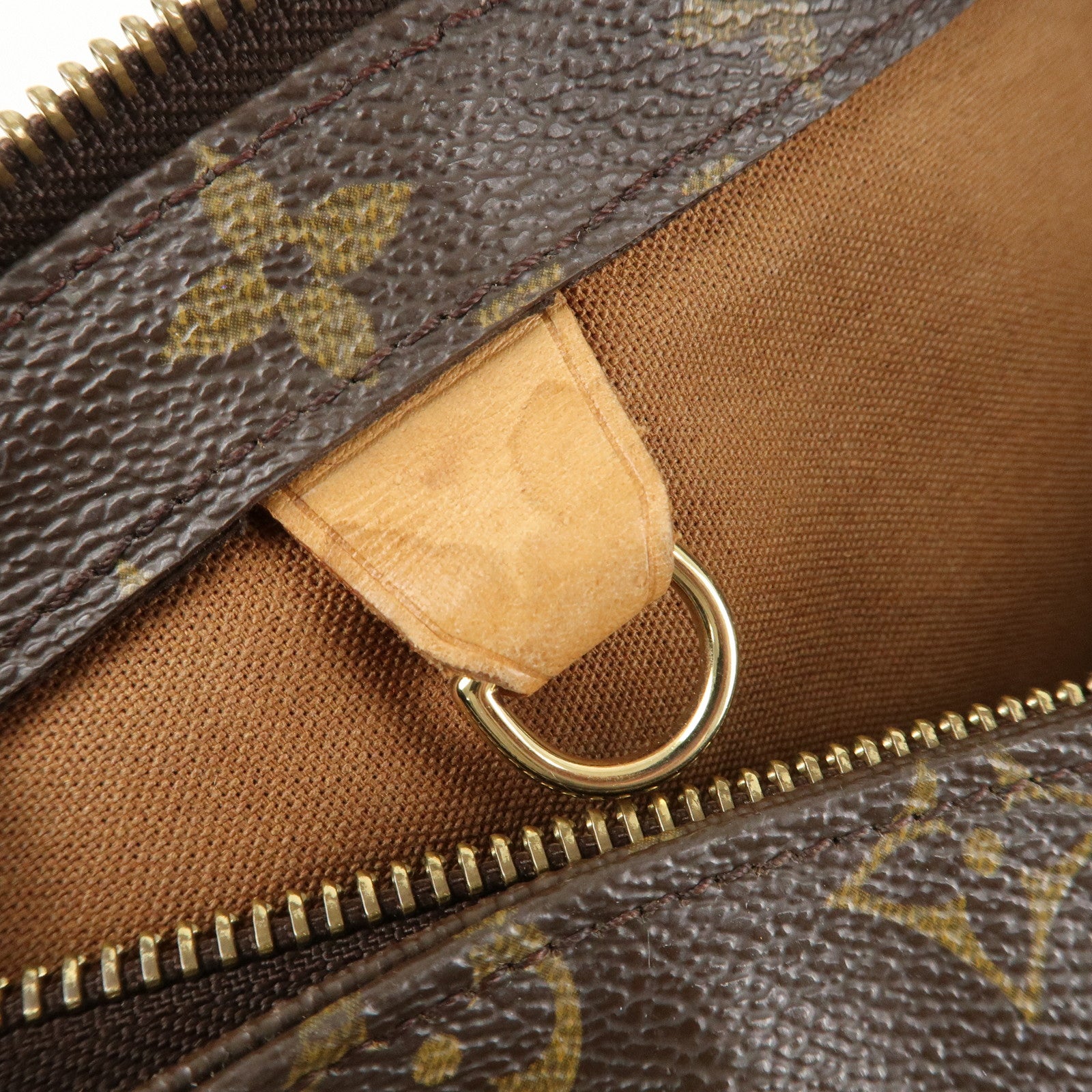 Louis Vuitton Monogram Cabas Piano Tote Bag Hand Bag M51148 Used