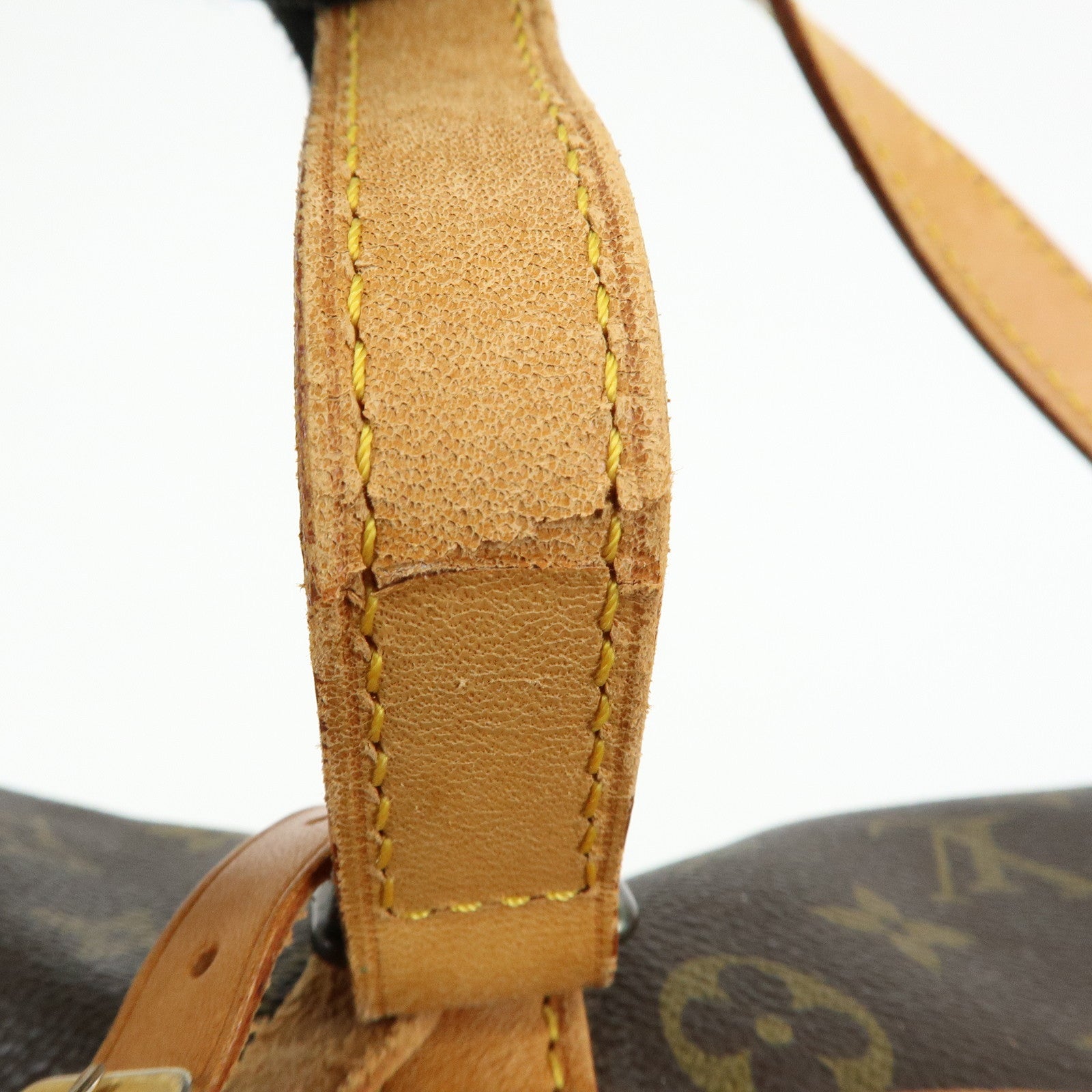 Louis Vuitton Monogram Sac Souple 35 Boston Bag Brown M41626