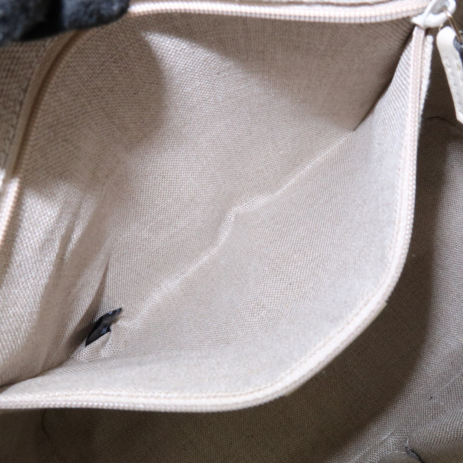 GUCCI Microguccissima Leather 2Way Bag Hand Bag Ivory 449663