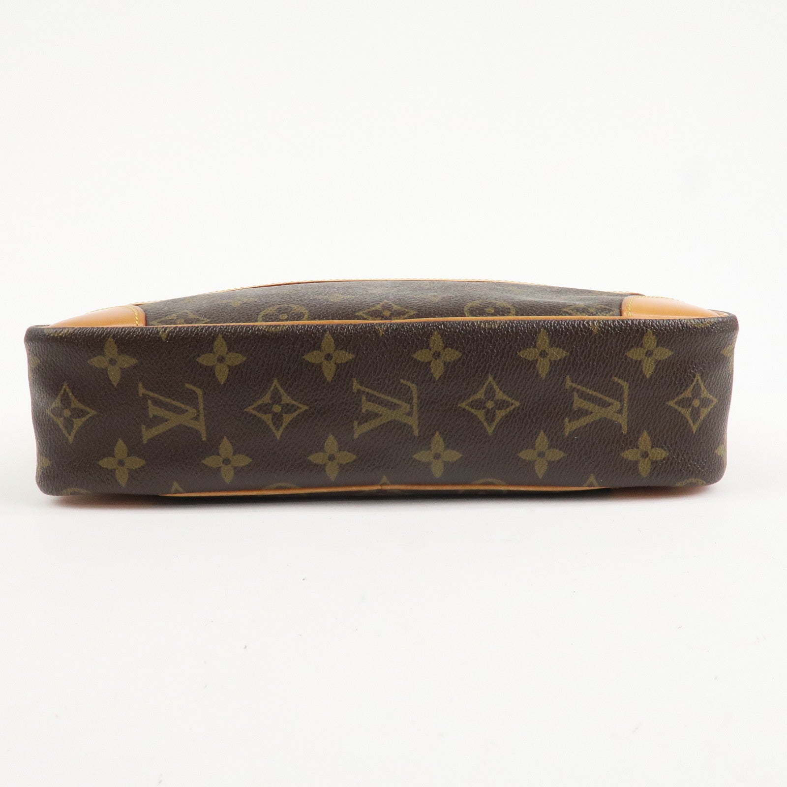 Louis Vuitton Monogram Compiegne 28 Pouch Clutch Bag Brown M51845 Used