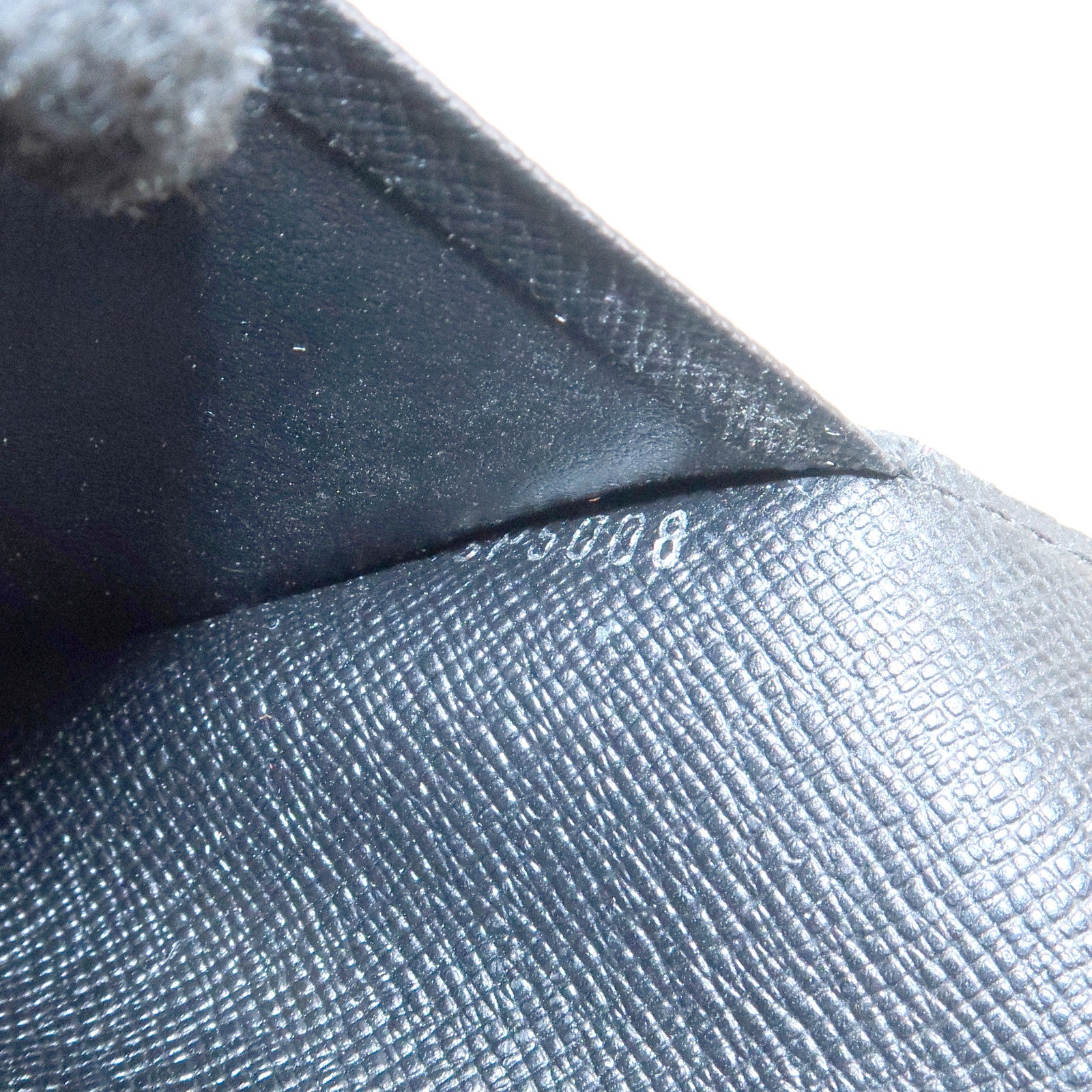 Louis Vuitton Damier Portefeuille Brazza Long Wallet N62665 Used