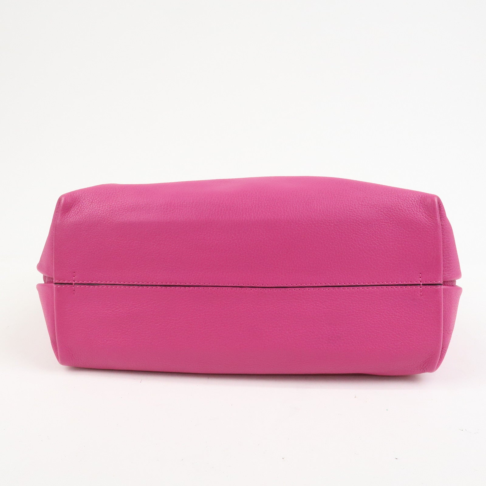 LOEWE Logo Dunas Anagram Leather Hand Bag Shoulder Bag Pink