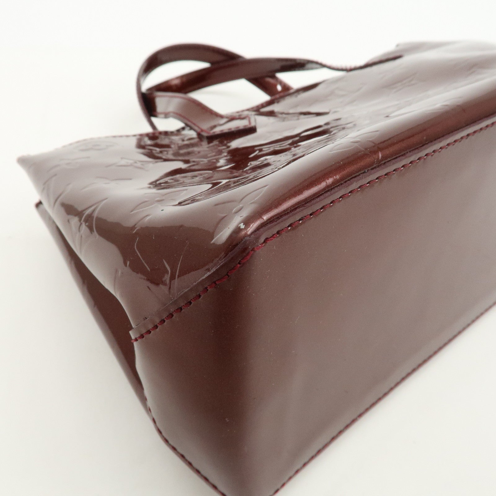 Louis Vuitton Monogram Vernis Wilshire PM Rouge Faurviste M91644