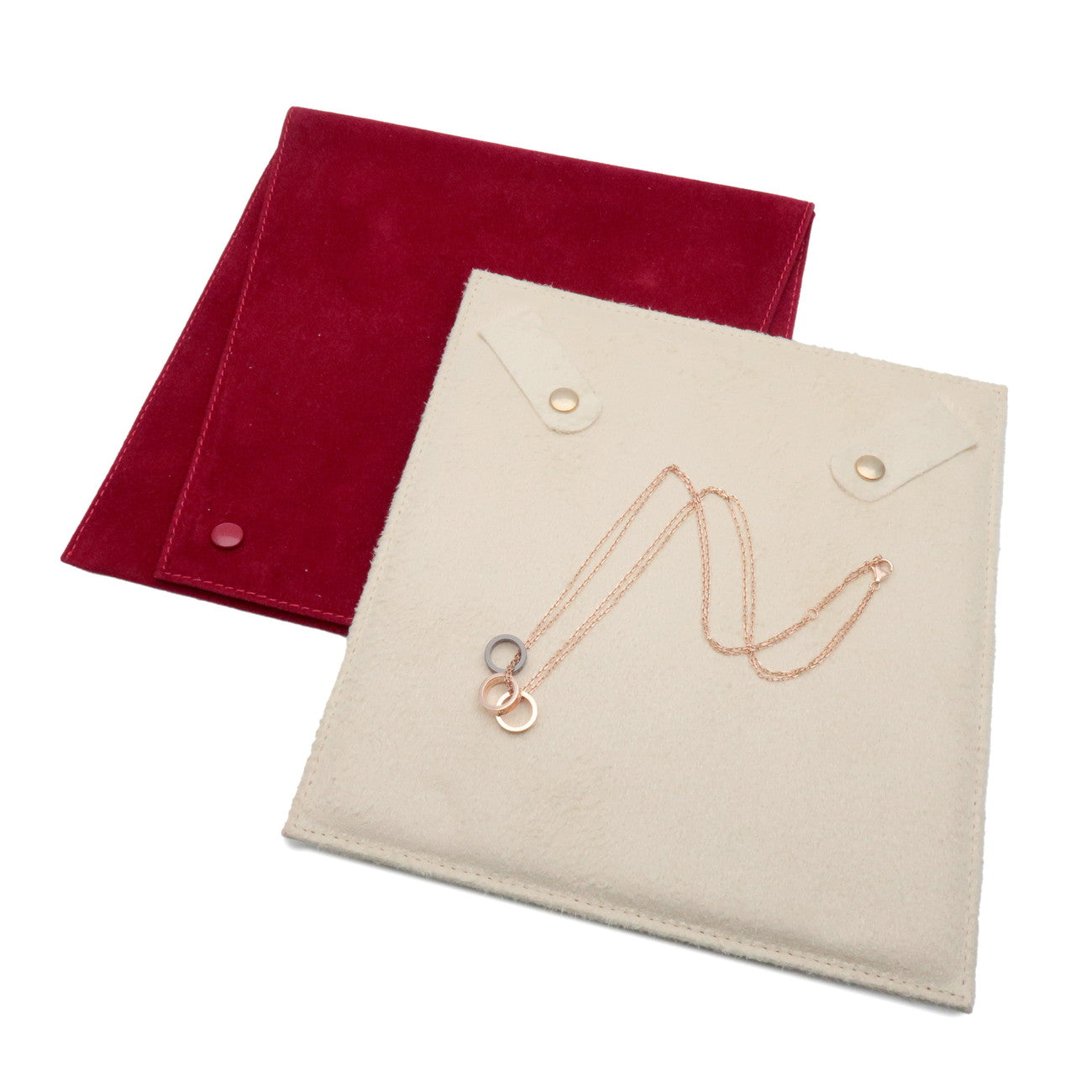 Cartier Love Three Hoop Diamond Necklace K18 750PG Ceramic B3046600