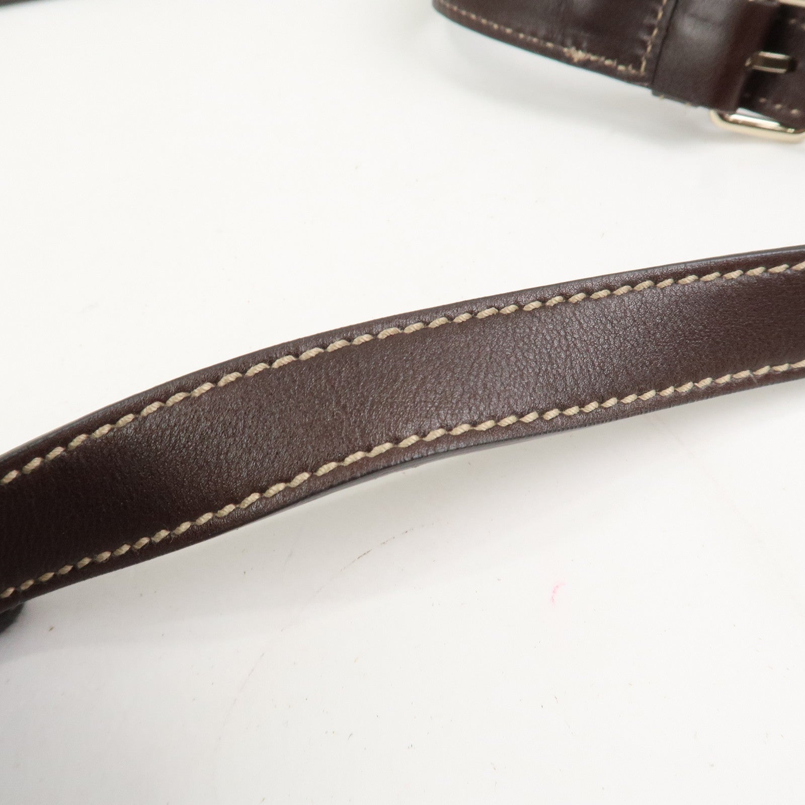 GUCCI New Britt Interlocking G Canvas Leather Shoulder Bag 169998