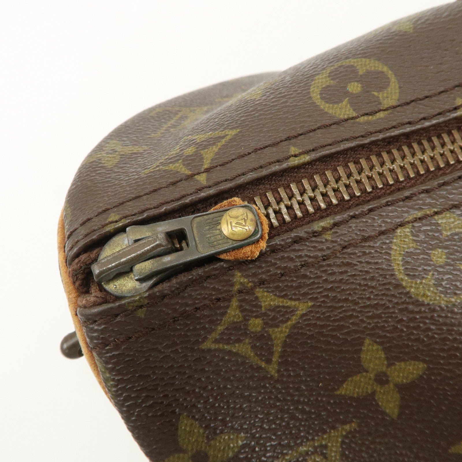Louis Vuitton Monogram Keep All 45 Boston Bag Brown M41428