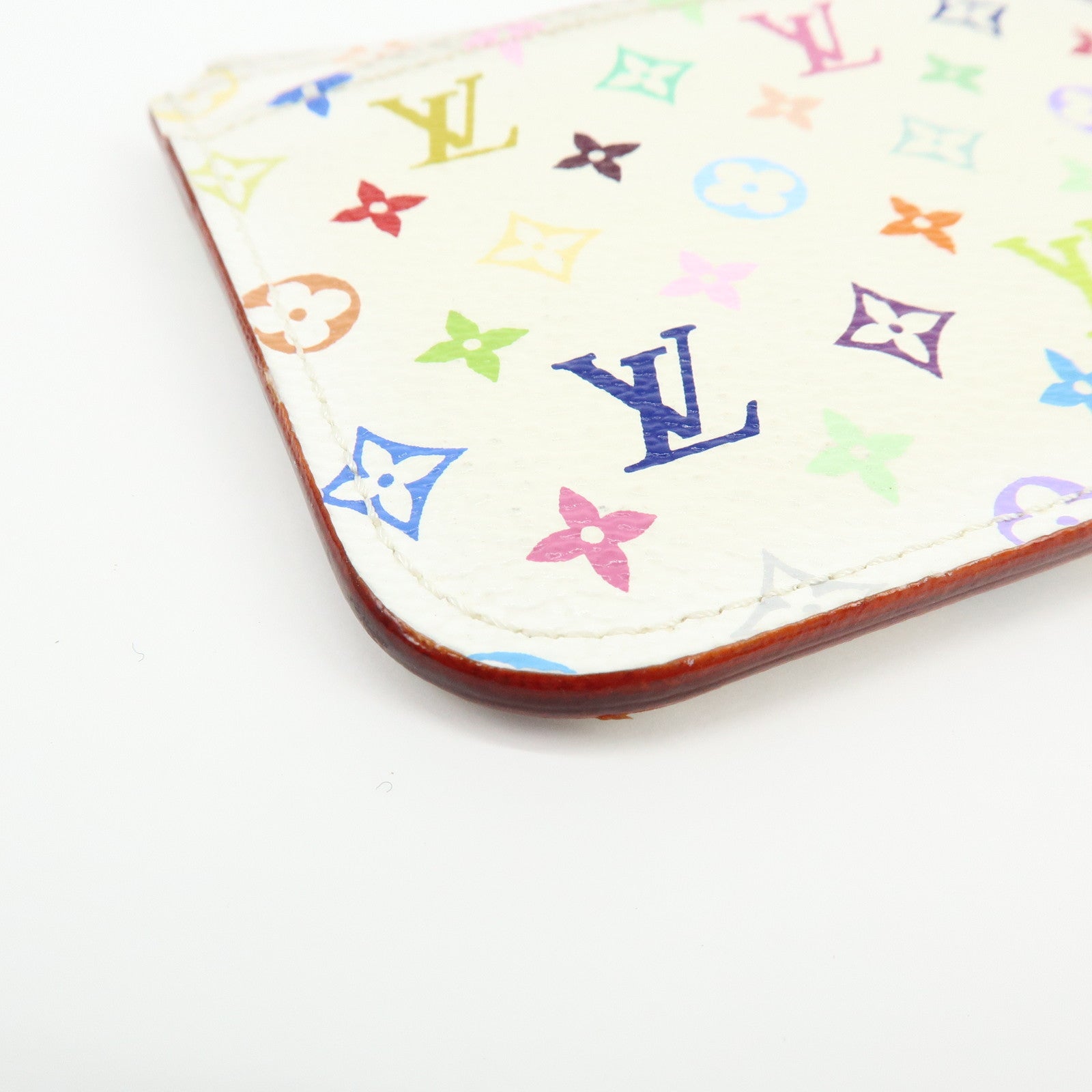Louis Vuitton Monogram Multicolor Pochette Cles Coin Case M93734