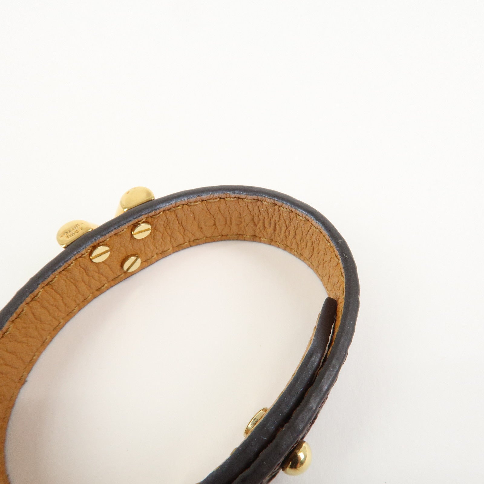 Louis Vuitton Monogram Essential V Bracelet Brown M6042