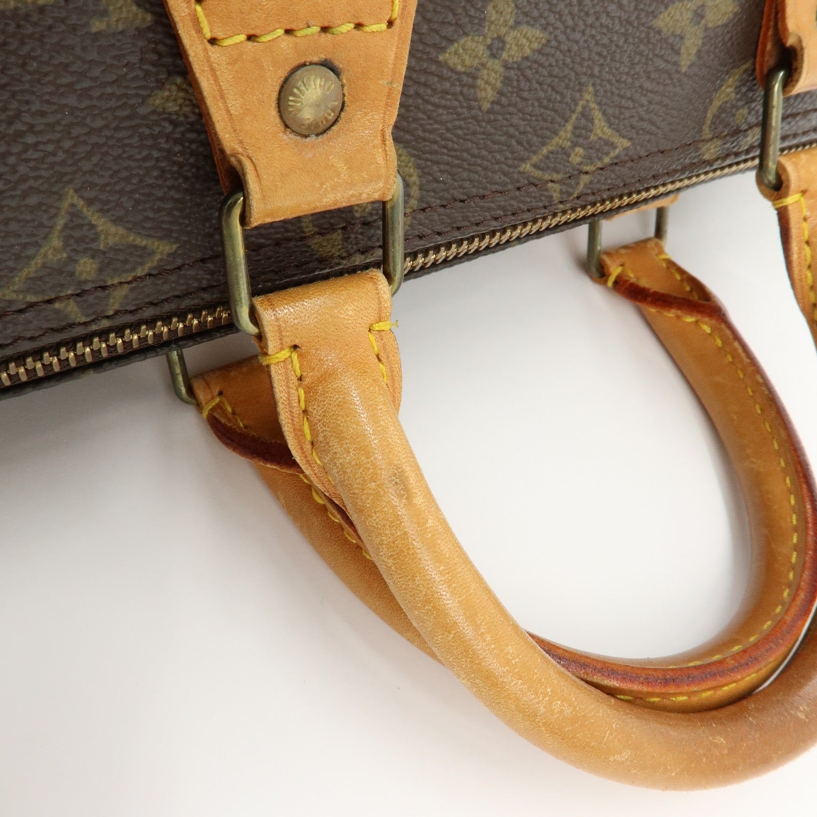 Louis Vuitton Monogram Speedy 25 Boston Bag Hand Bag Brown M41528