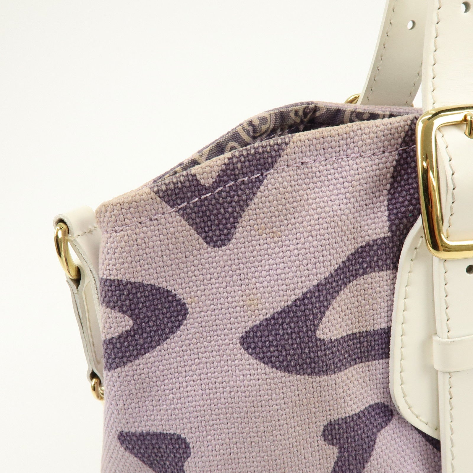 Louis Vuitton Cruise Line Tahitienne PM Canvas Tote Bag Lila M95680