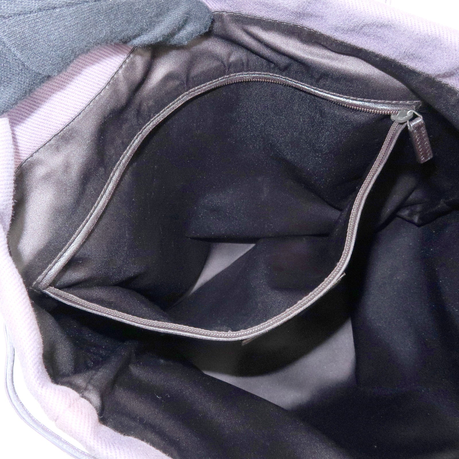 SAINT LAURENT PARIS Kahala Cassandra Canvas Tote Bag Purple 121631