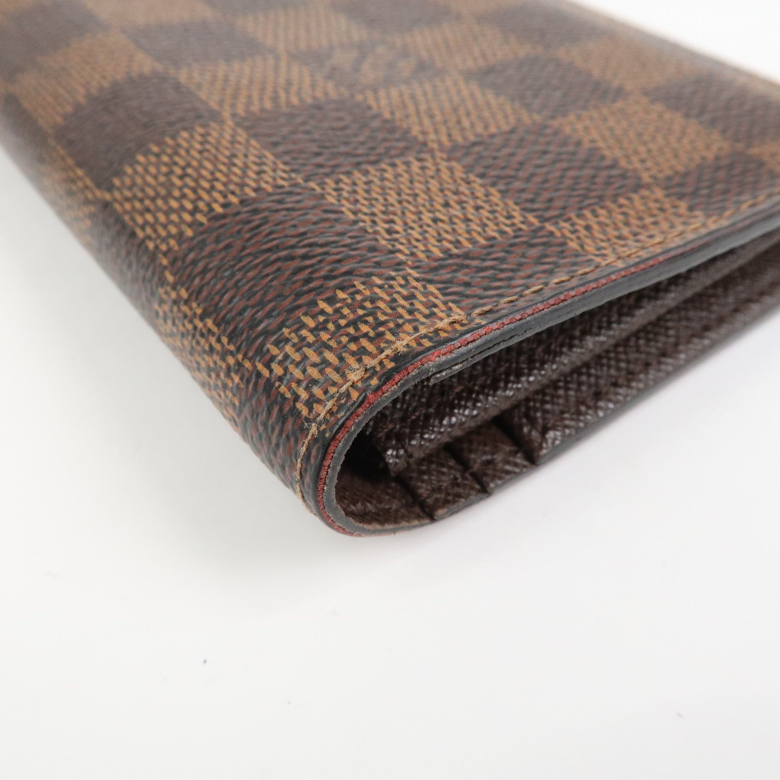 Louis Vuitton Damier Canvas Portefeuille Brazza Wallet N60017