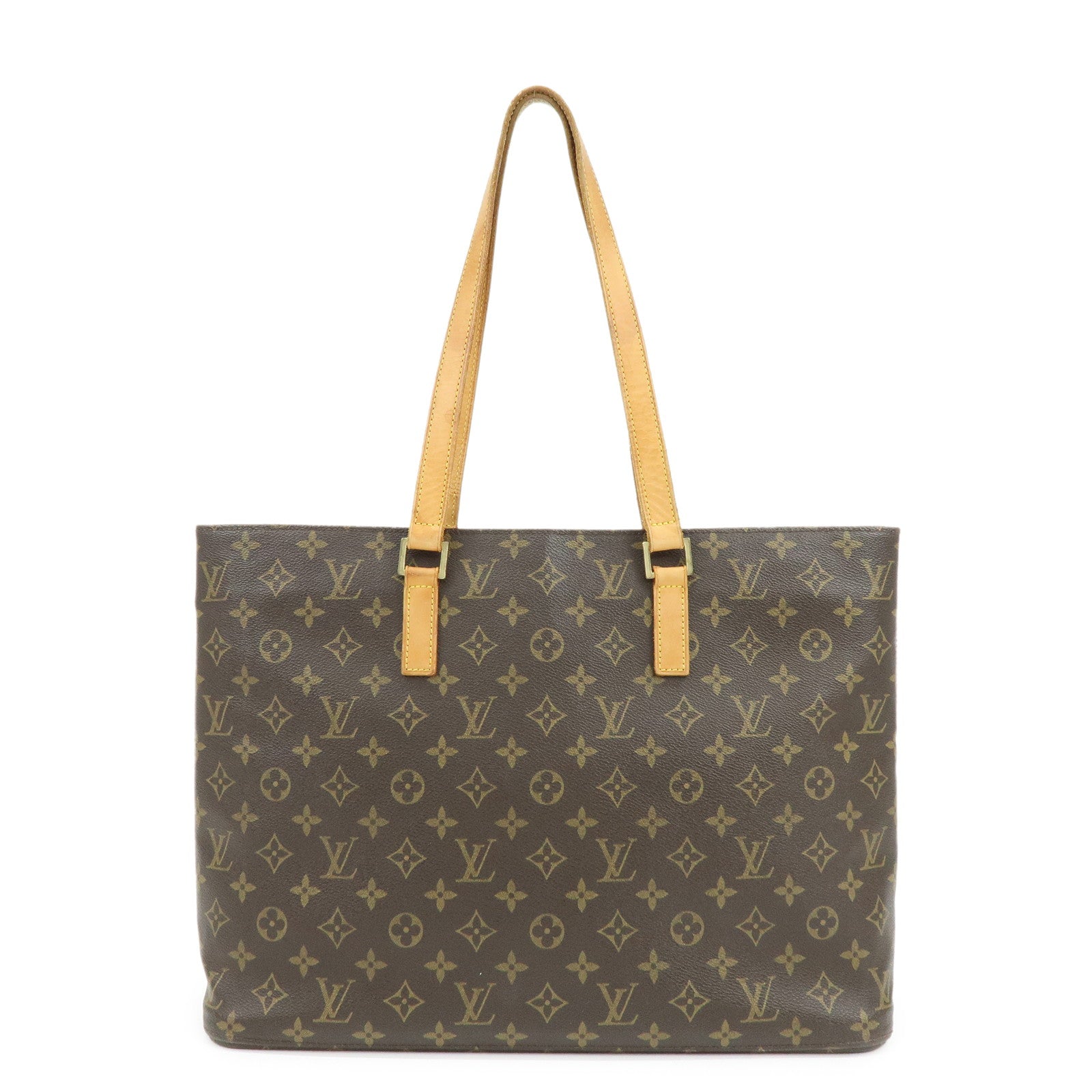 Louis Vuitton Monogram Luco Tote Bag Shoulder Bag Brown M51155