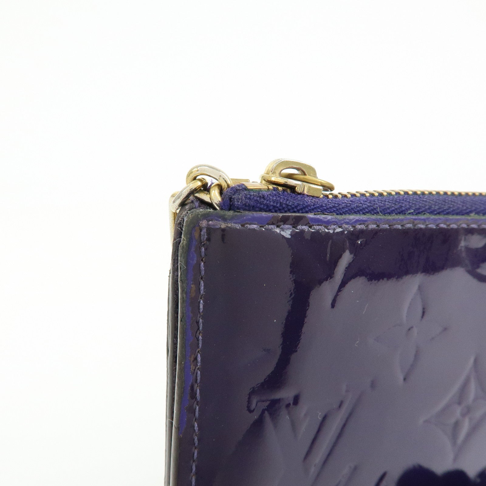 Louis Vuitton Monogram Vernis Pochette Cles NM Coin Case M90311