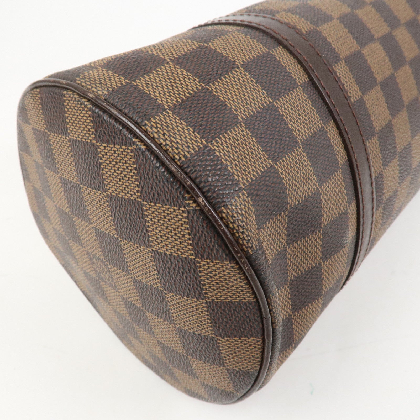 Louis Vuitton Damier Ebene Papillon 30 Hand Bag Brown N51303