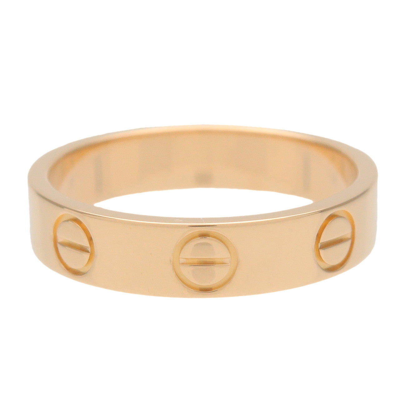 Cartier Mini Love Ring K18 750YG Yellow Gold #47 US4.5 EU47 HK8.5