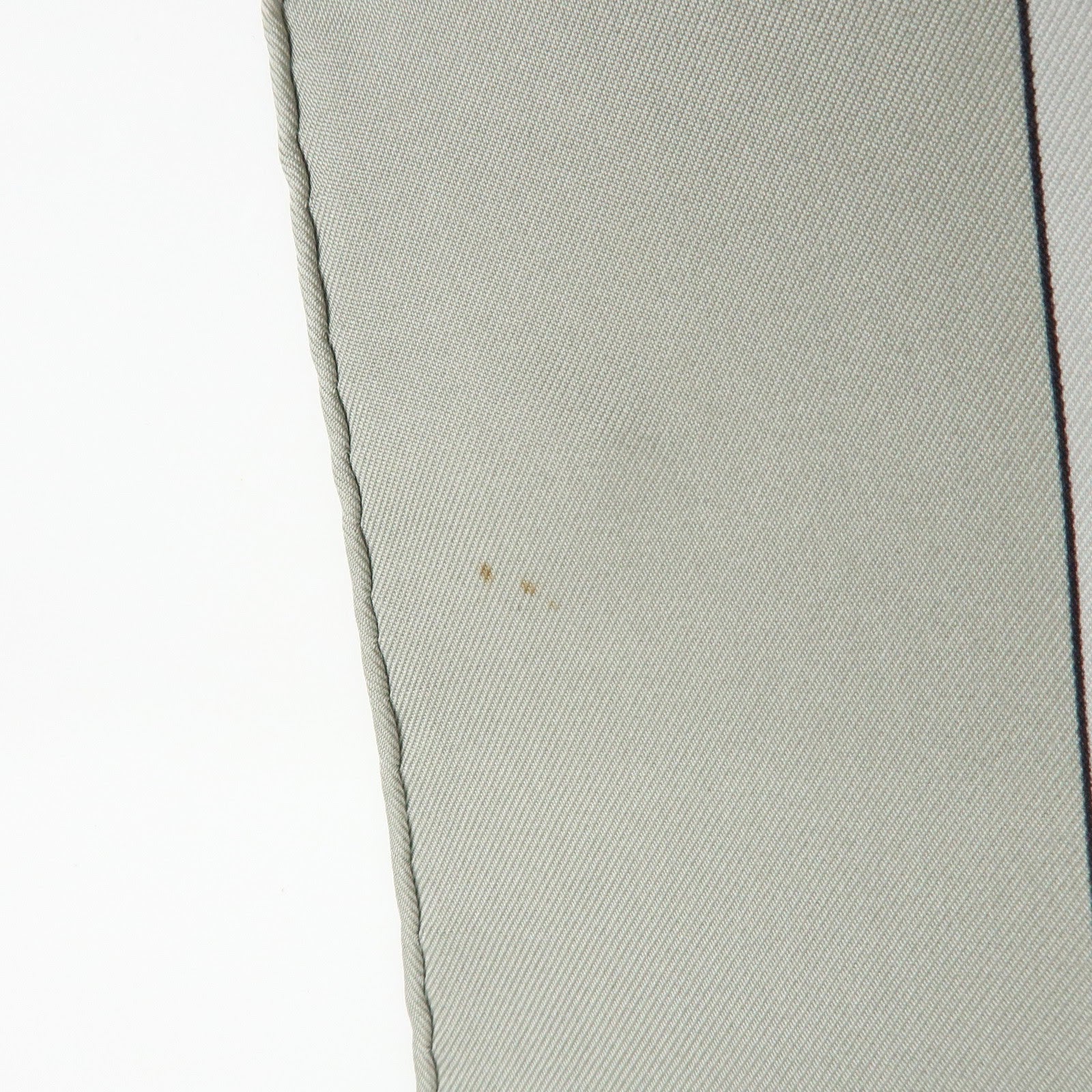 HERMES Carre 90 Silk 100% Scarf CAVALIERS DES NUAGES Gray Blue