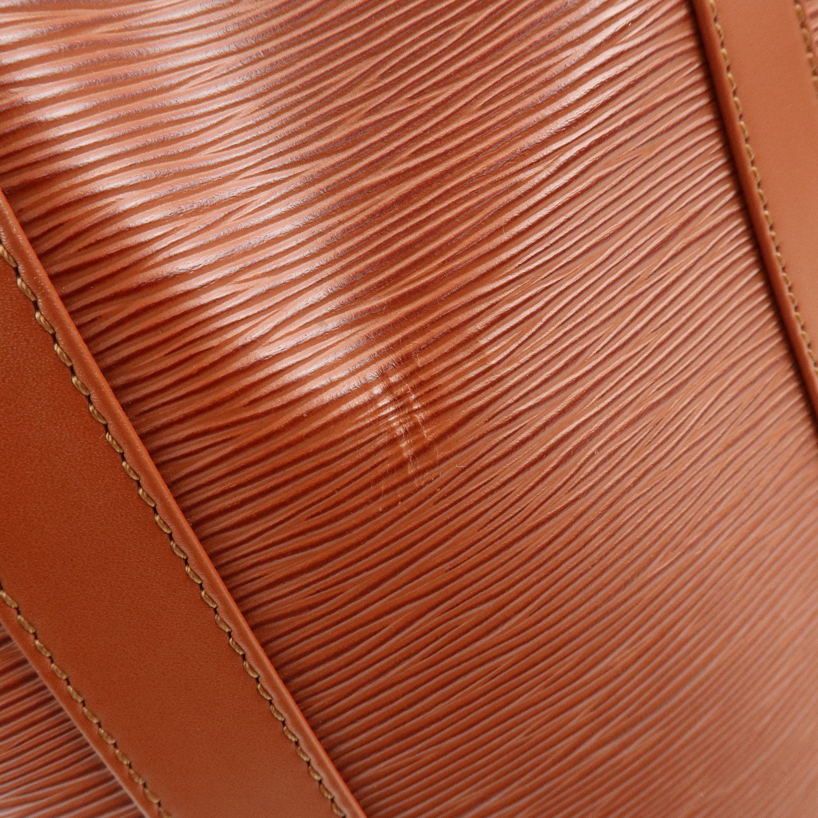 Louis Vuitton Epi Randonnee PM Shoulder Bag Kenya Brown M52353