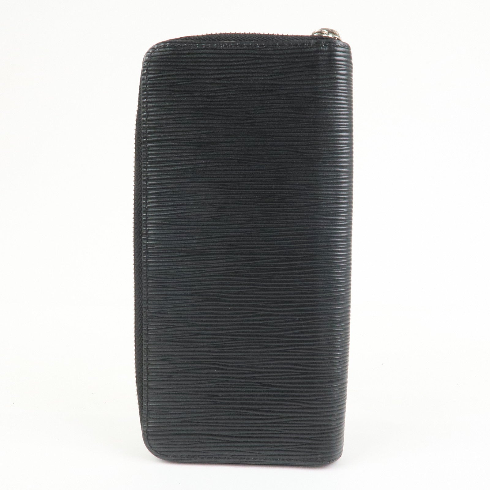 Louis Vuitton Epi Zippy Wallet Vertical Long Wallet Noir M60965