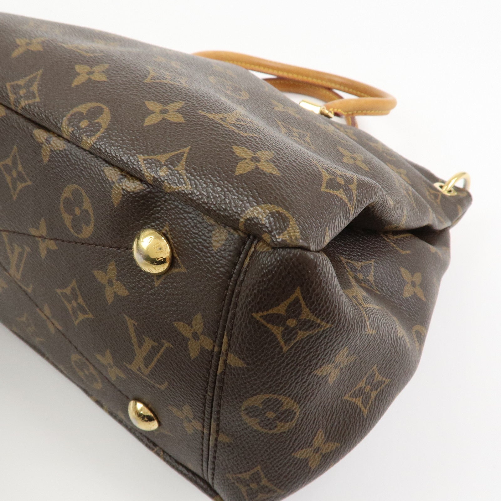 Louis Vuitton Monogram Pallas 2Way Hand Bag Aurore M40906