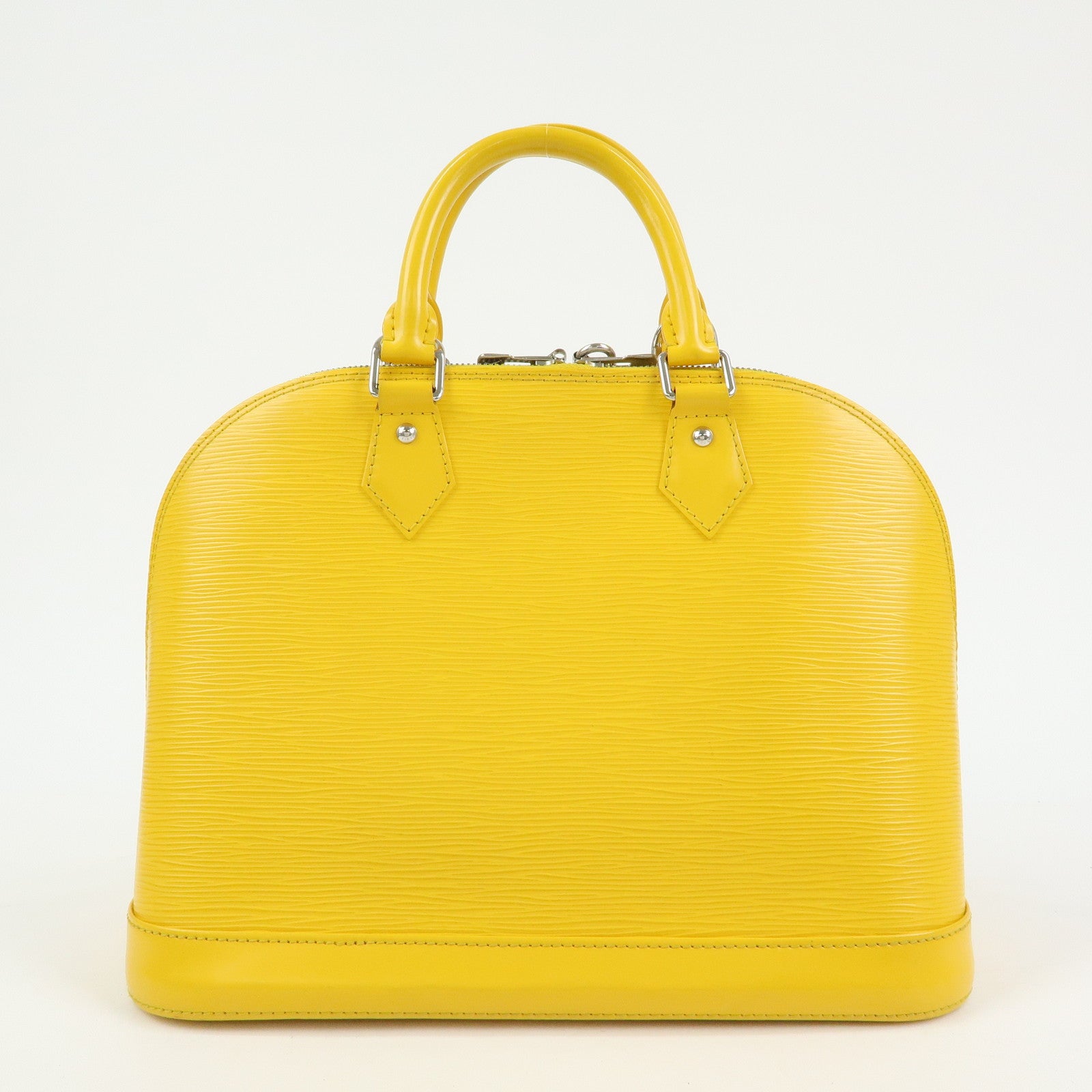 Louis Vuitton Epi Alma Epi Leather PM Hand Bag Citron M40619