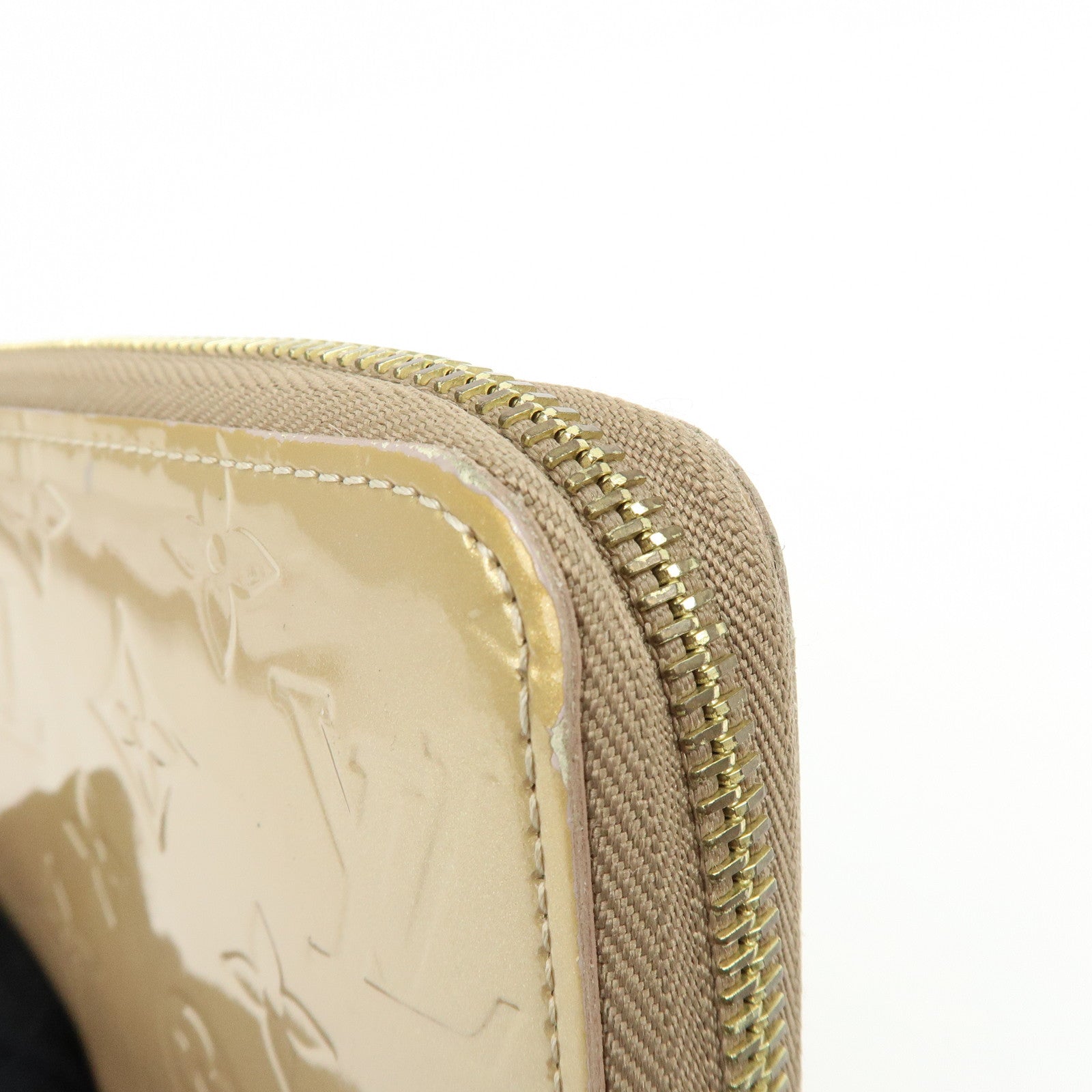 Louis Vuitton Monogram Vernis Round Zippy Long Wallet M91761