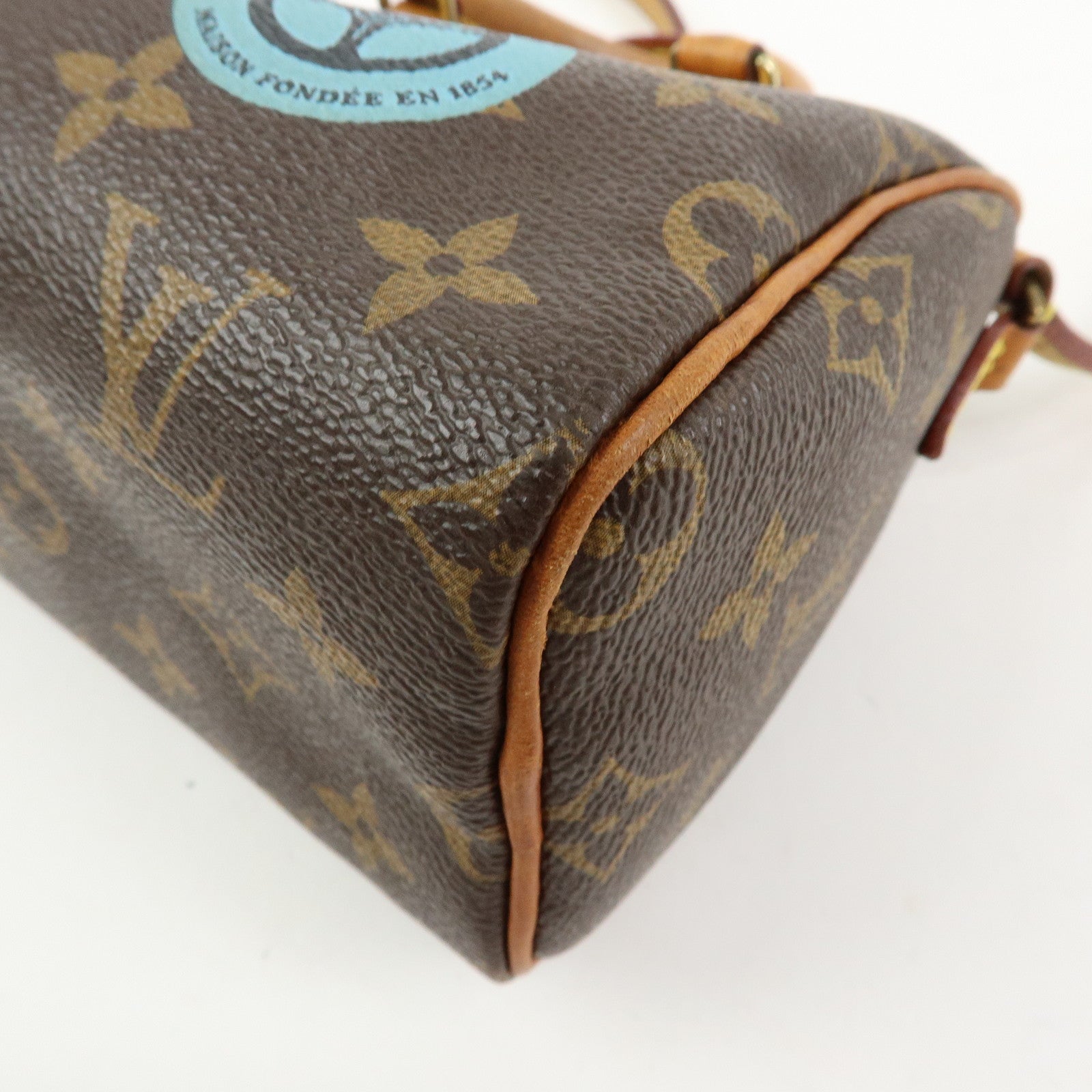 Louis Vuitton Nano Speedy Limited Edition World Tour M62208