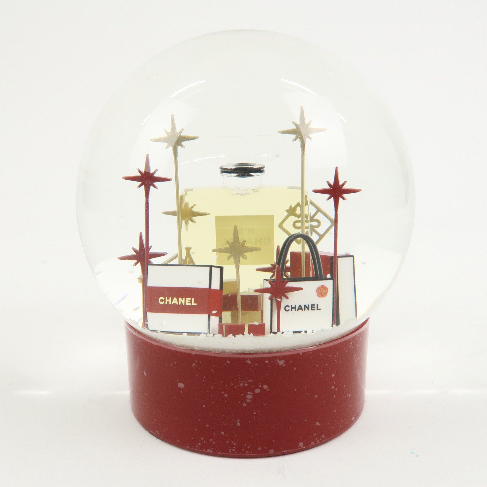 CHANEL Snow Dome No.5 Perfume Bottle Edition Multicolor