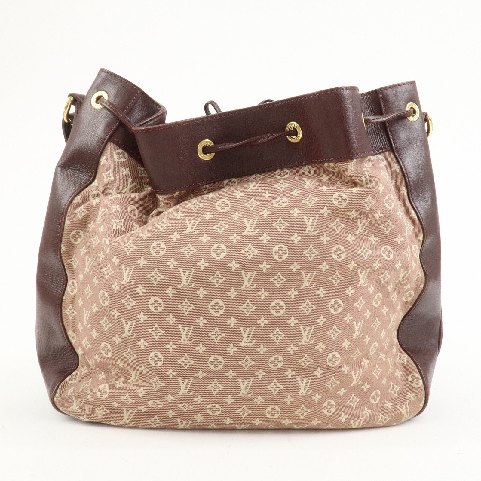 Louis Vuitton Monogram Idylle Noe Shoulder Bag Sepia Black M40672