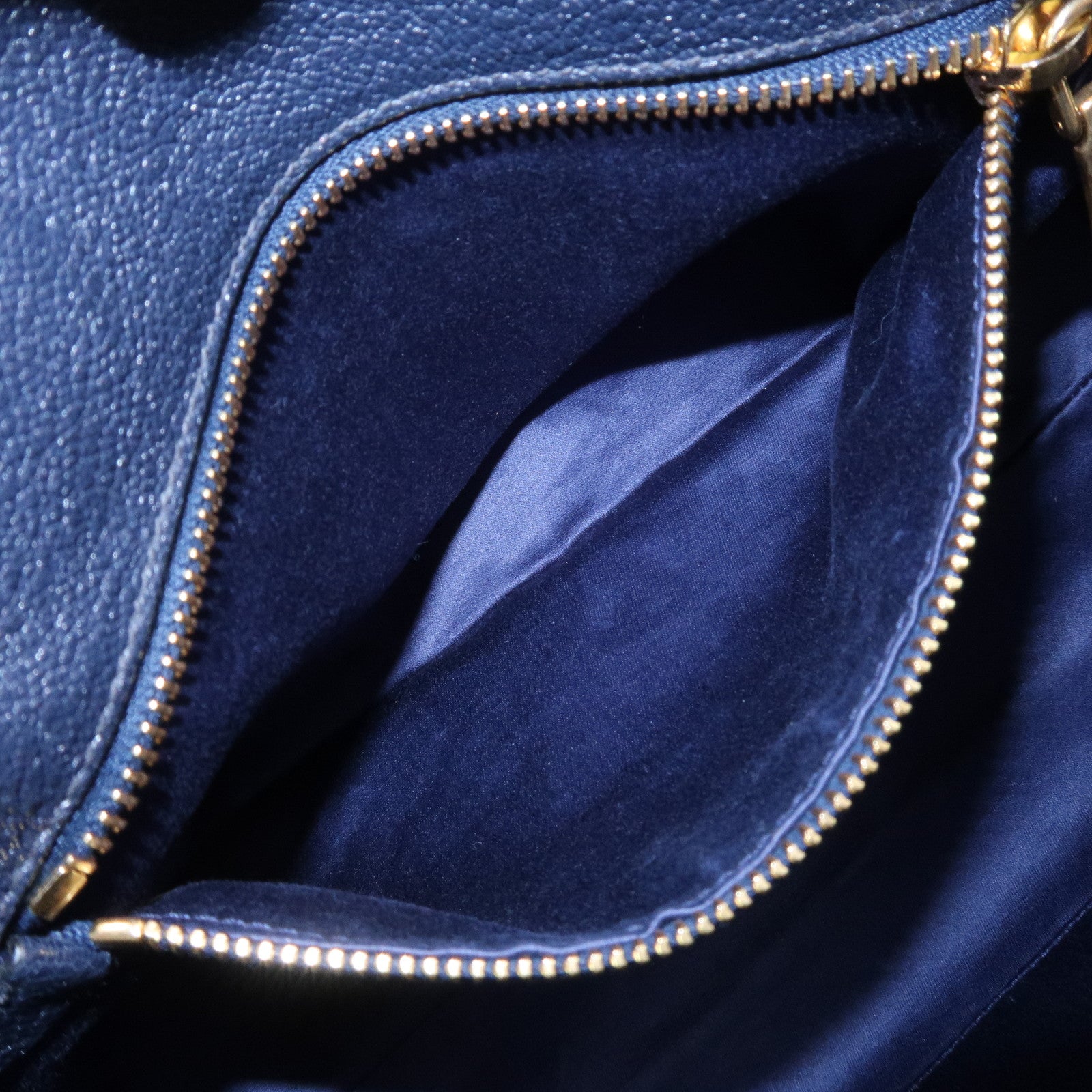 MIU MIU Madras Denim Leather 2Way Hand Bag Shoulder Bag 5BA130
